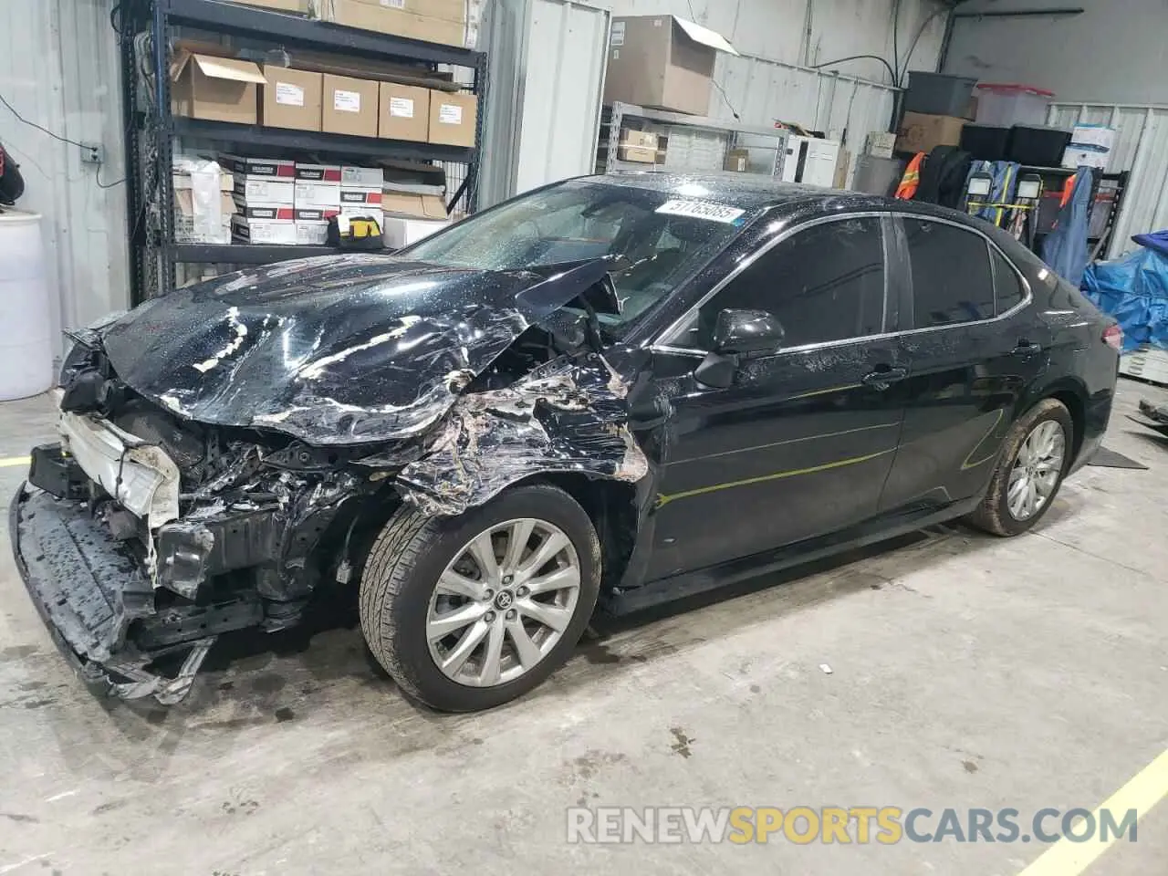 1 Photograph of a damaged car 4T1B11HK0KU237080 TOYOTA CAMRY 2019