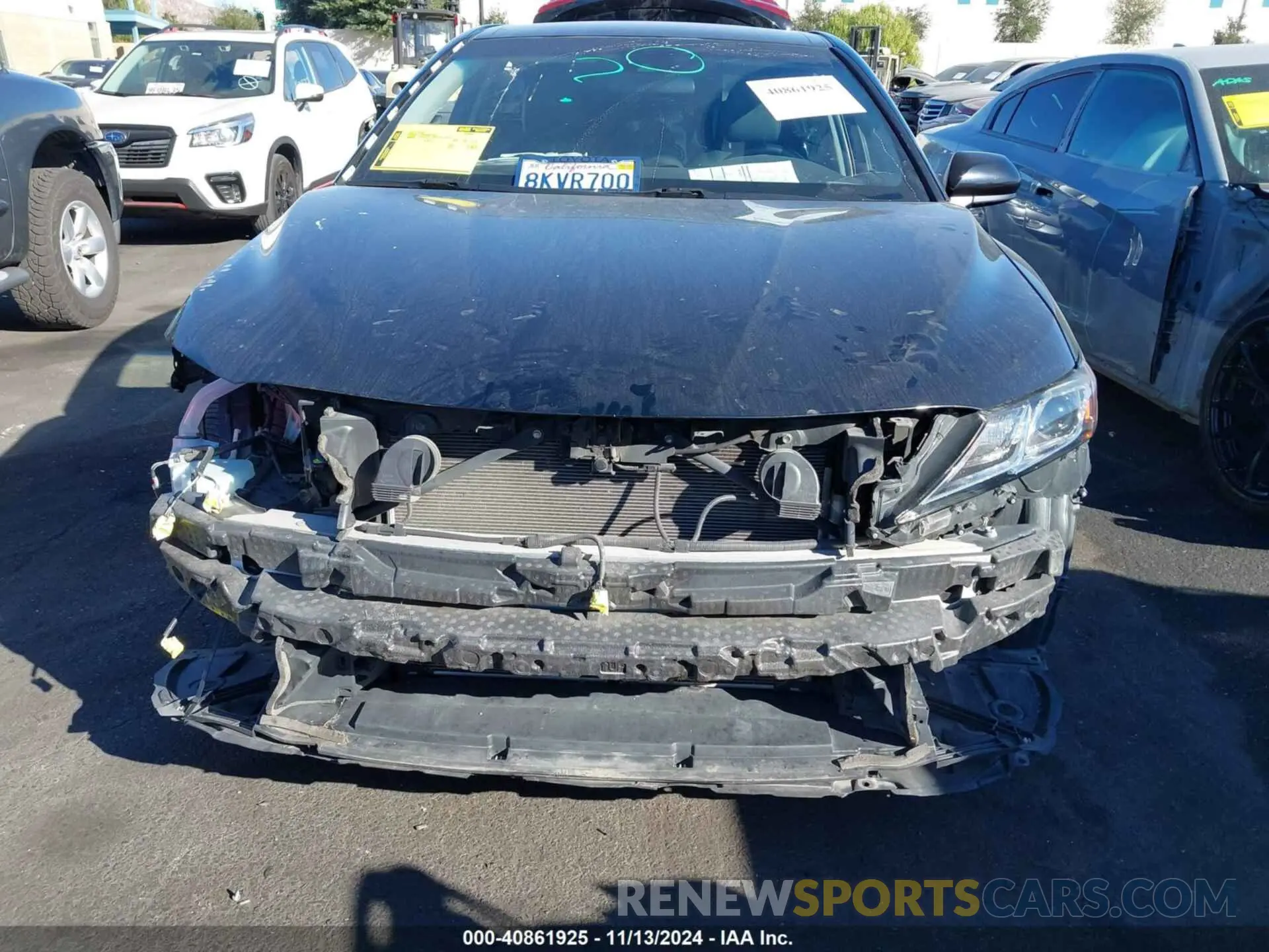 13 Photograph of a damaged car 4T1B11HK0KU245213 TOYOTA CAMRY 2019