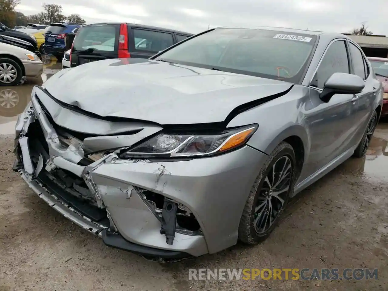 2 Photograph of a damaged car 4T1B11HK0KU249651 TOYOTA CAMRY 2019