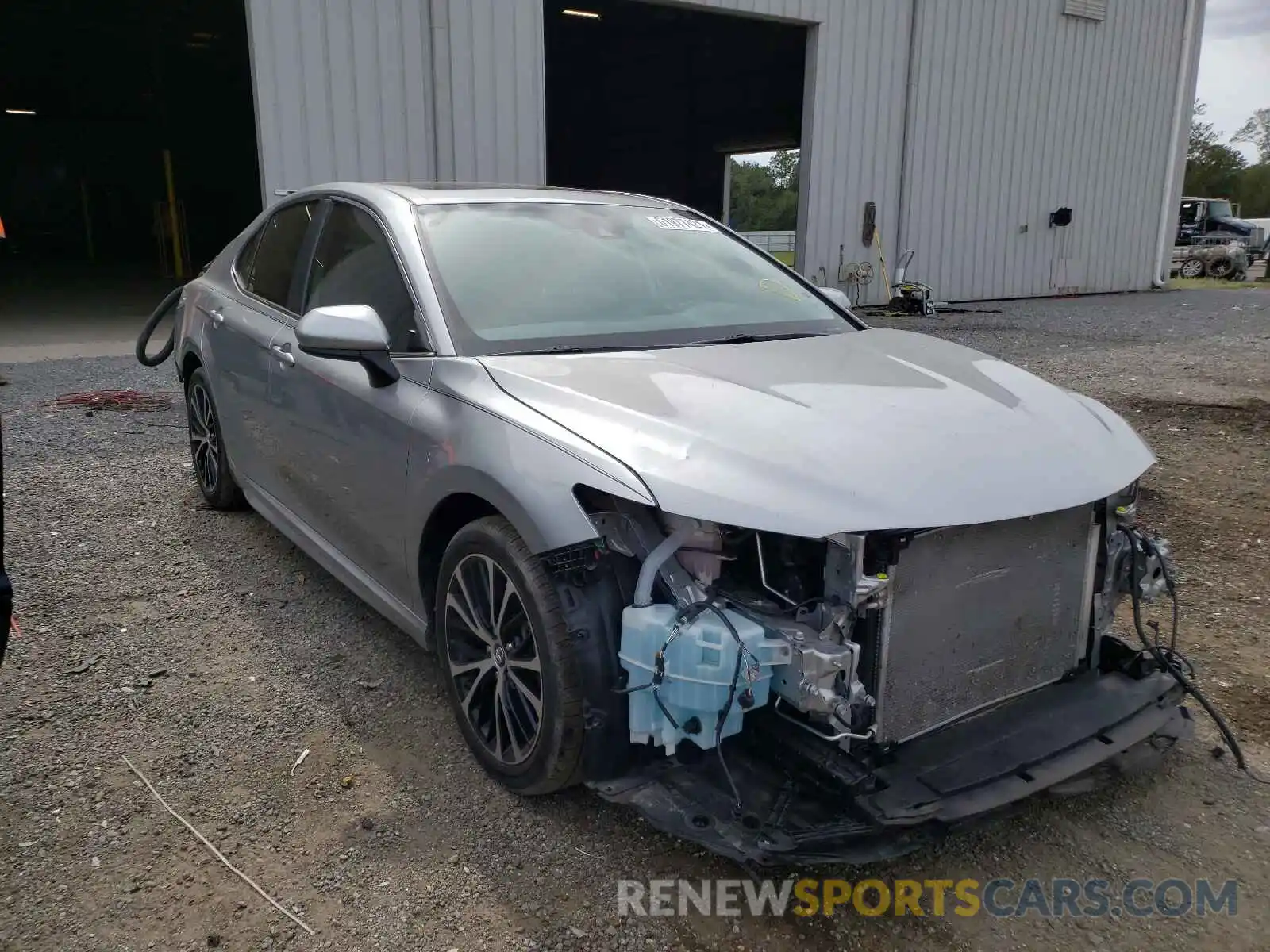 1 Photograph of a damaged car 4T1B11HK0KU251819 TOYOTA CAMRY 2019