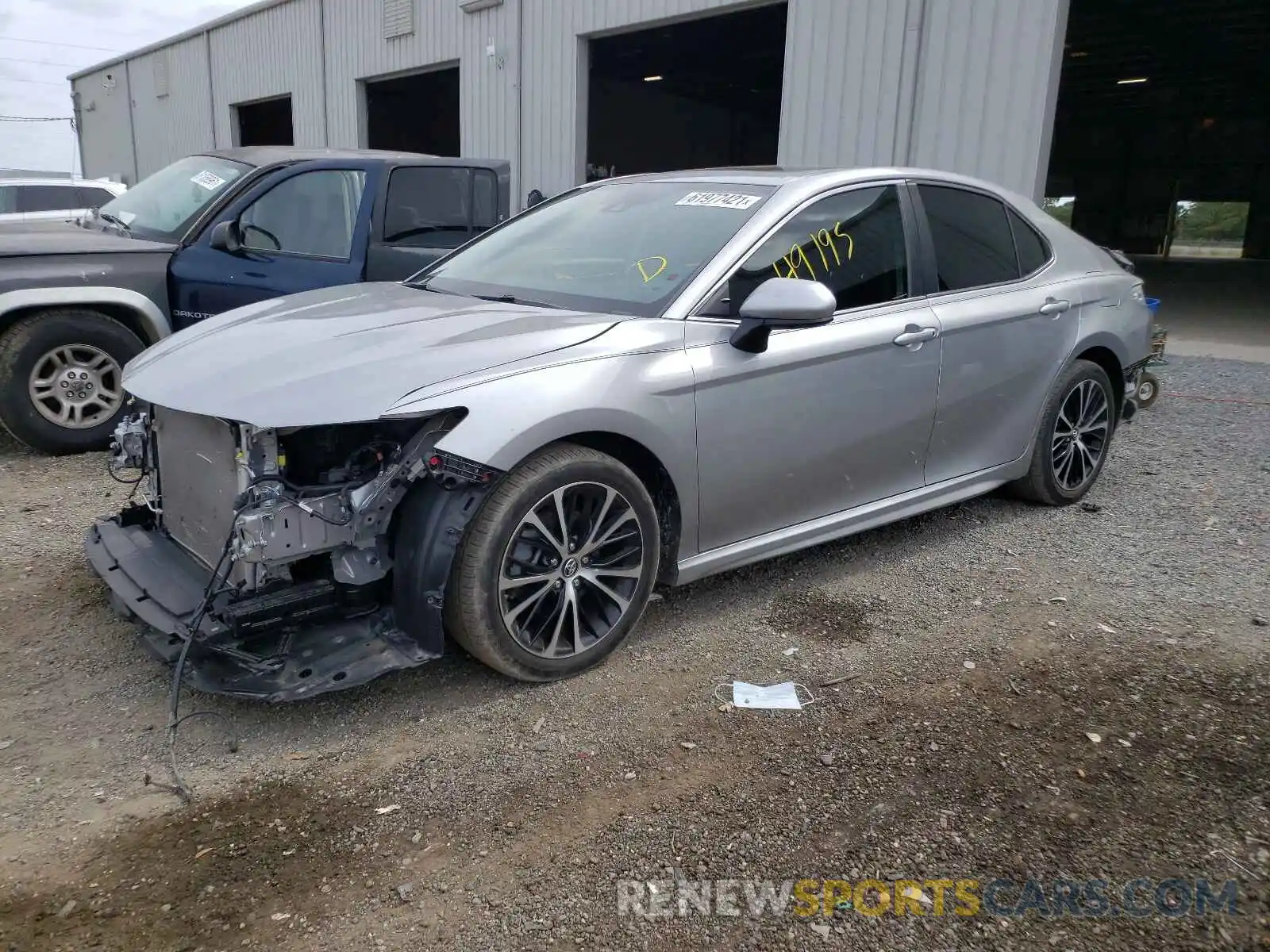 2 Photograph of a damaged car 4T1B11HK0KU251819 TOYOTA CAMRY 2019