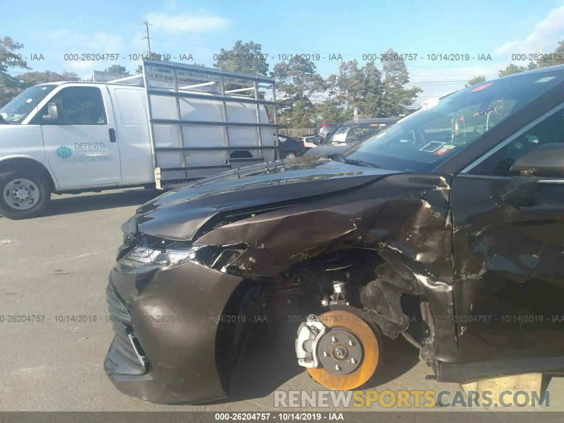 6 Photograph of a damaged car 4T1B11HK0KU251979 TOYOTA CAMRY 2019