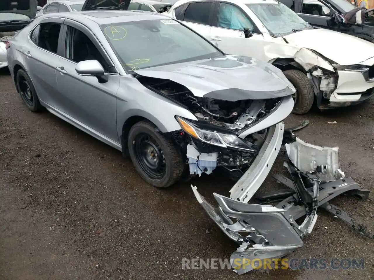 1 Photograph of a damaged car 4T1B11HK0KU252355 TOYOTA CAMRY 2019