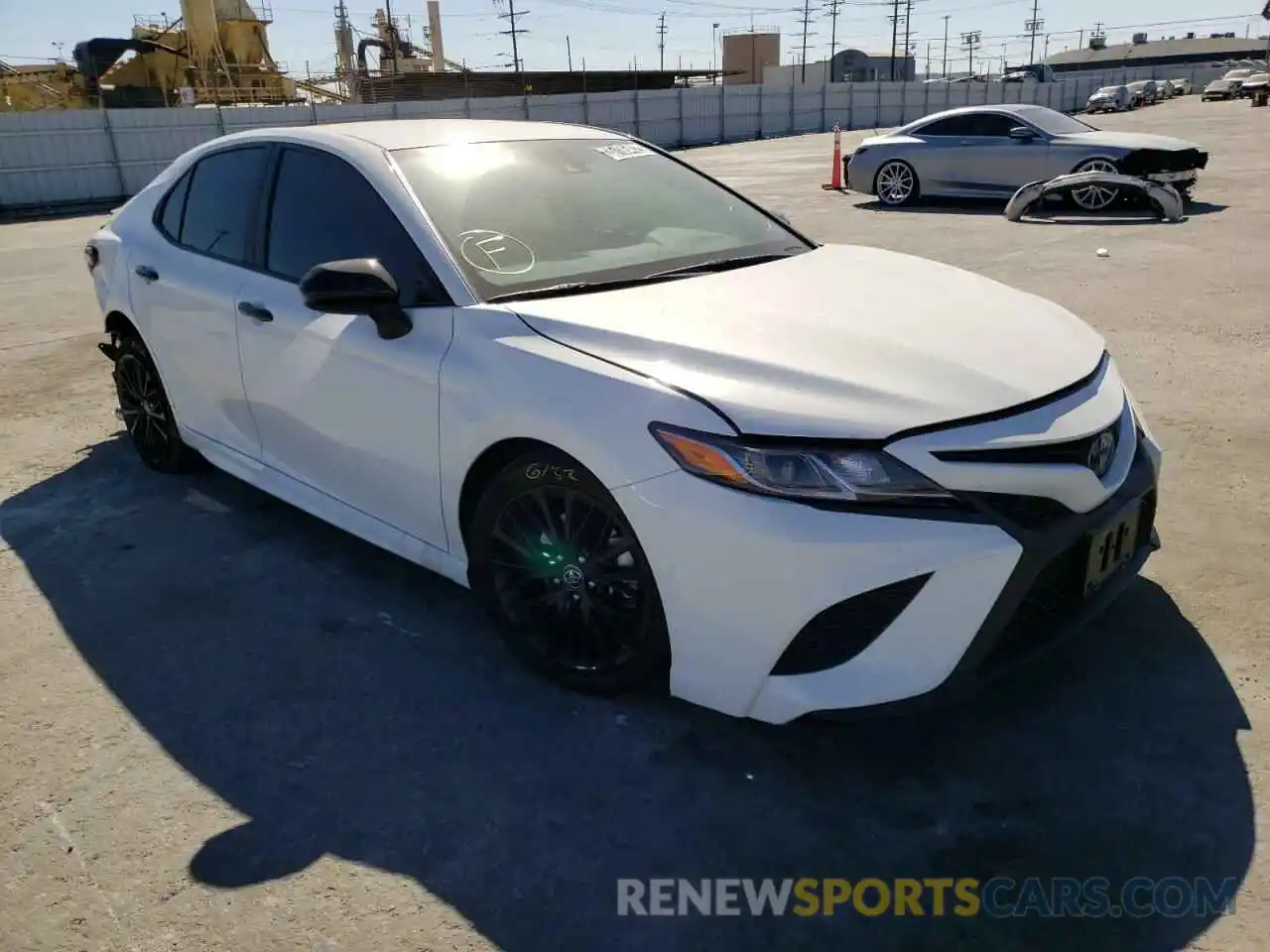 1 Photograph of a damaged car 4T1B11HK0KU252825 TOYOTA CAMRY 2019