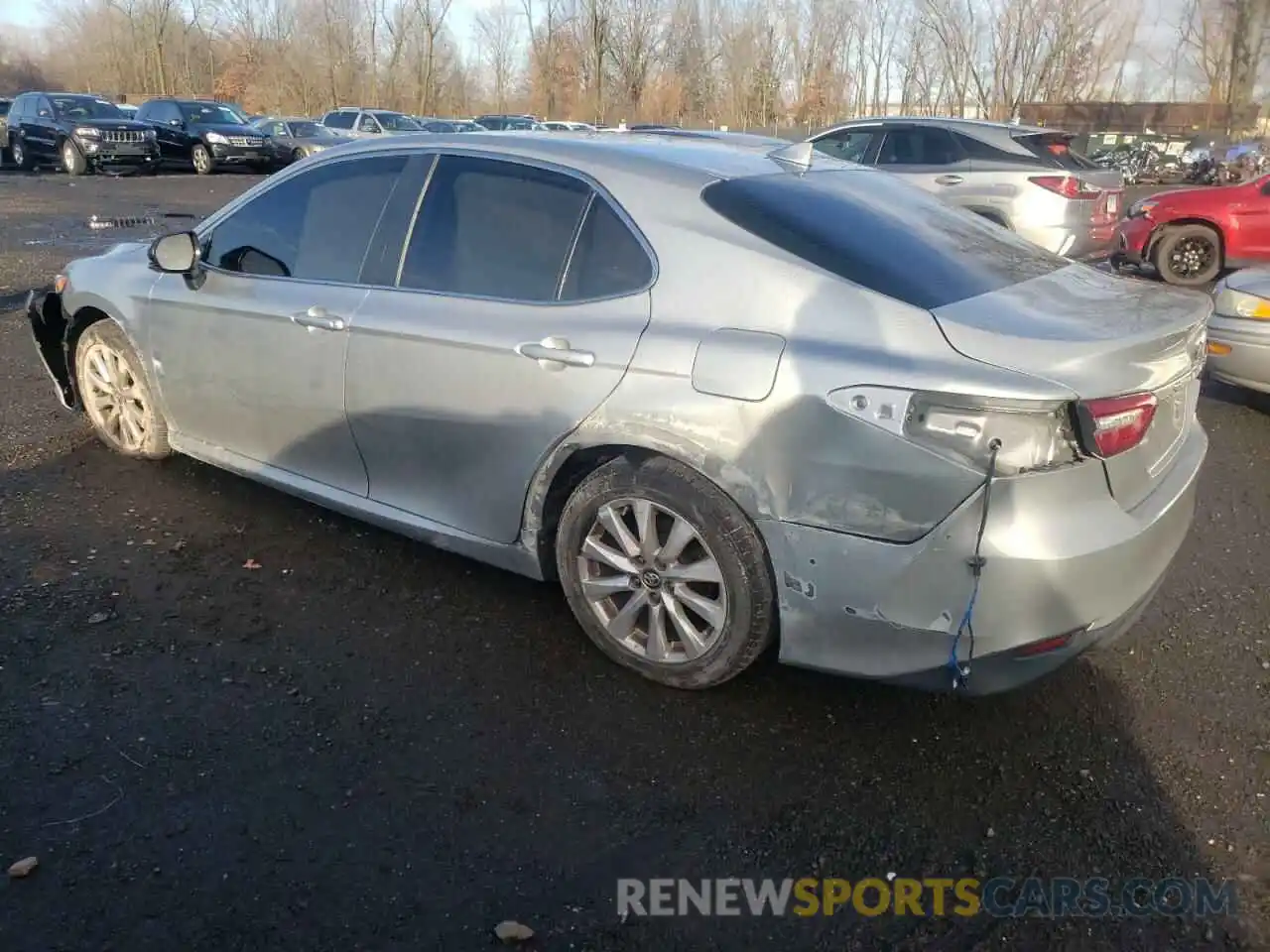 2 Photograph of a damaged car 4T1B11HK0KU253893 TOYOTA CAMRY 2019