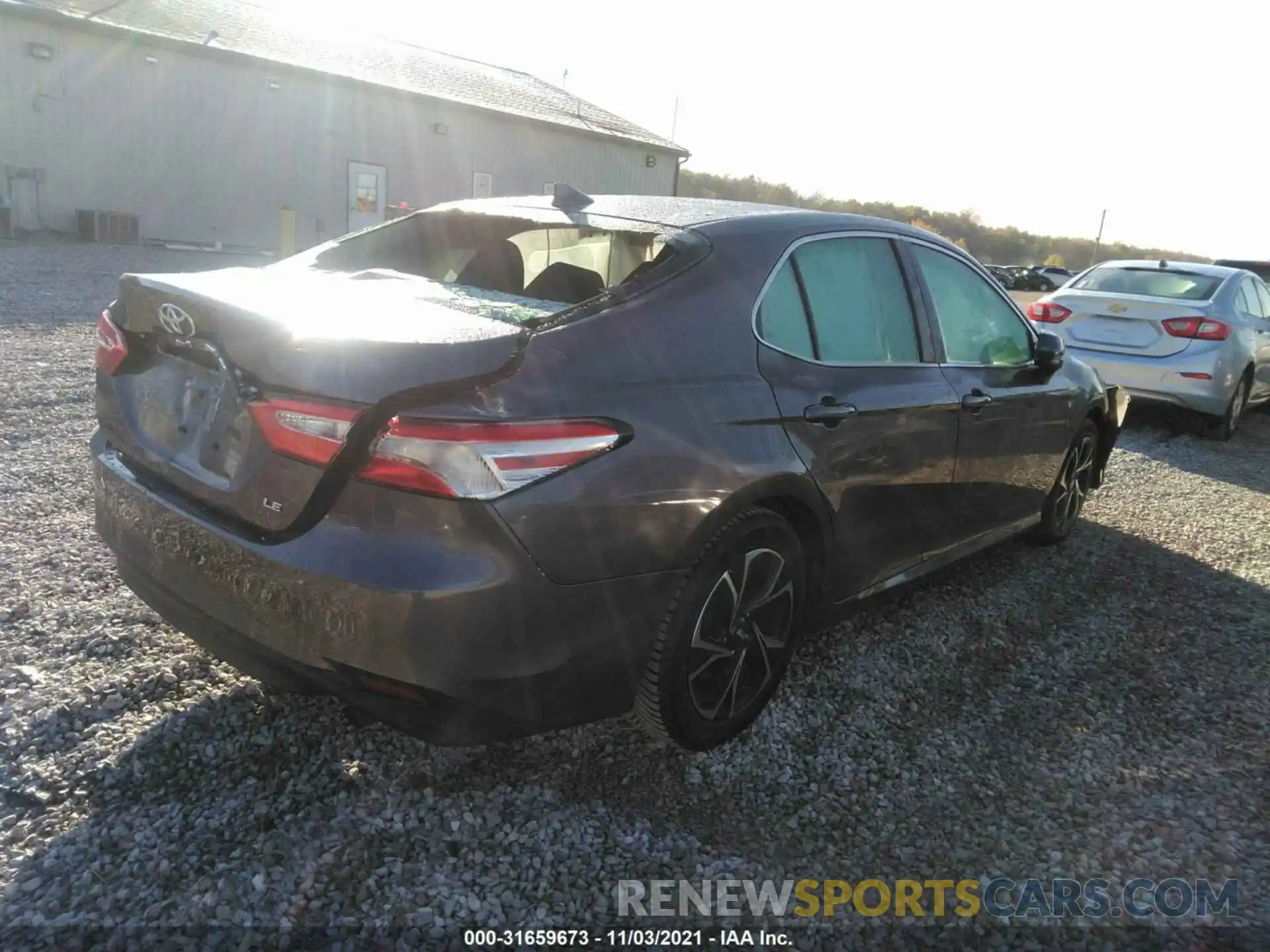 4 Photograph of a damaged car 4T1B11HK0KU254509 TOYOTA CAMRY 2019