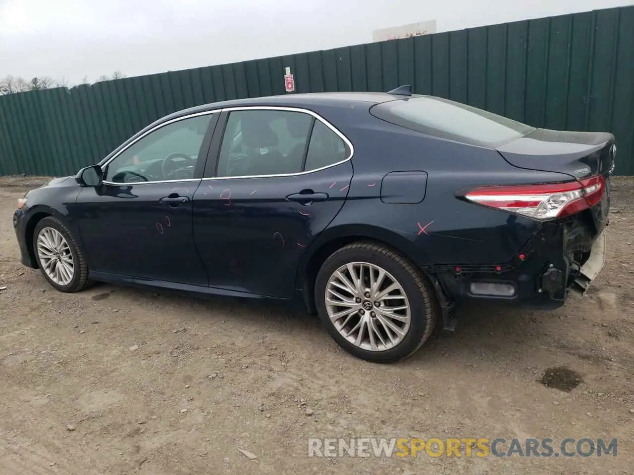 2 Photograph of a damaged car 4T1B11HK0KU256311 TOYOTA CAMRY 2019