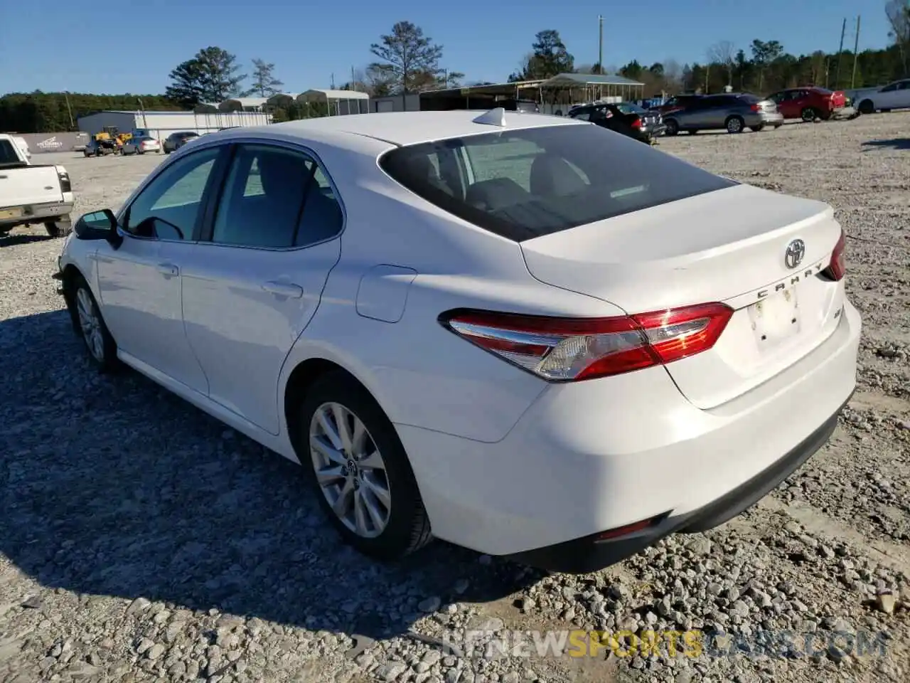 3 Photograph of a damaged car 4T1B11HK0KU257216 TOYOTA CAMRY 2019