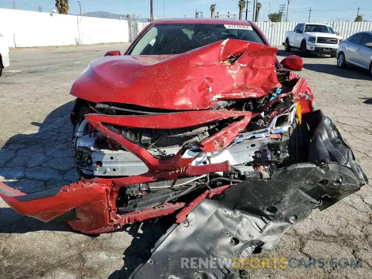 5 Photograph of a damaged car 4T1B11HK0KU258611 TOYOTA CAMRY 2019