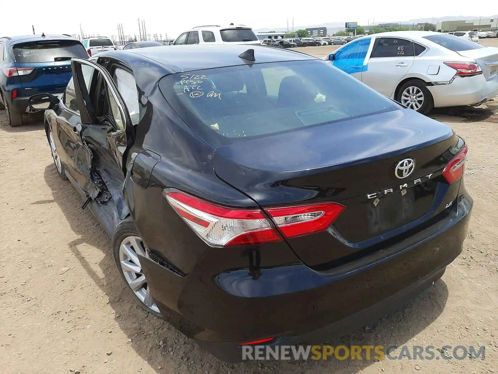 3 Photograph of a damaged car 4T1B11HK0KU258849 TOYOTA CAMRY 2019