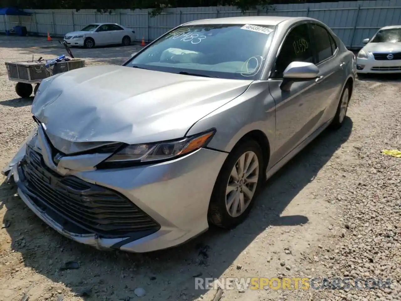 2 Photograph of a damaged car 4T1B11HK0KU259564 TOYOTA CAMRY 2019