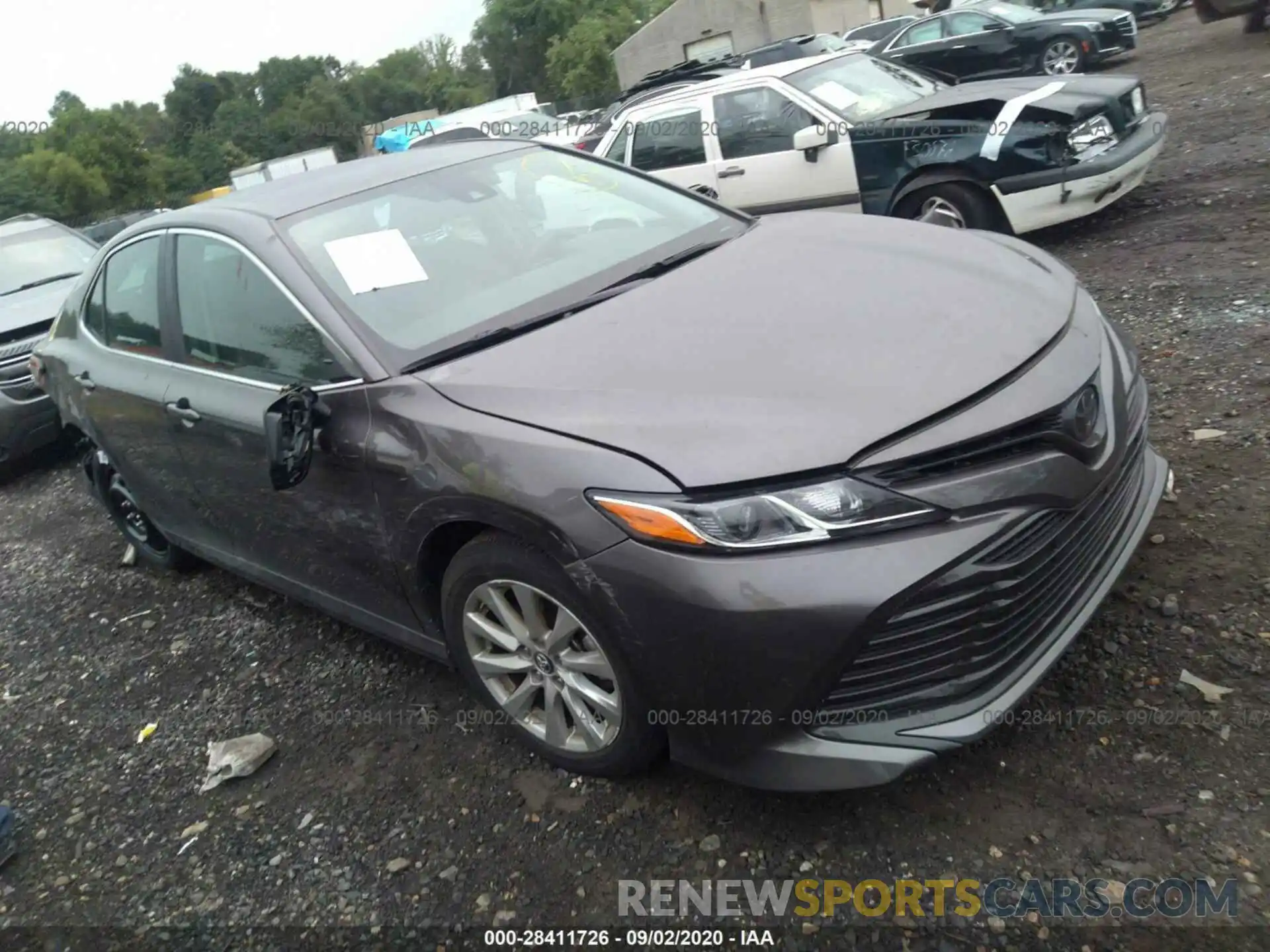 1 Photograph of a damaged car 4T1B11HK0KU260312 TOYOTA CAMRY 2019