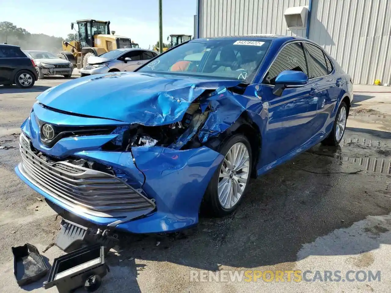 2 Photograph of a damaged car 4T1B11HK0KU261511 TOYOTA CAMRY 2019