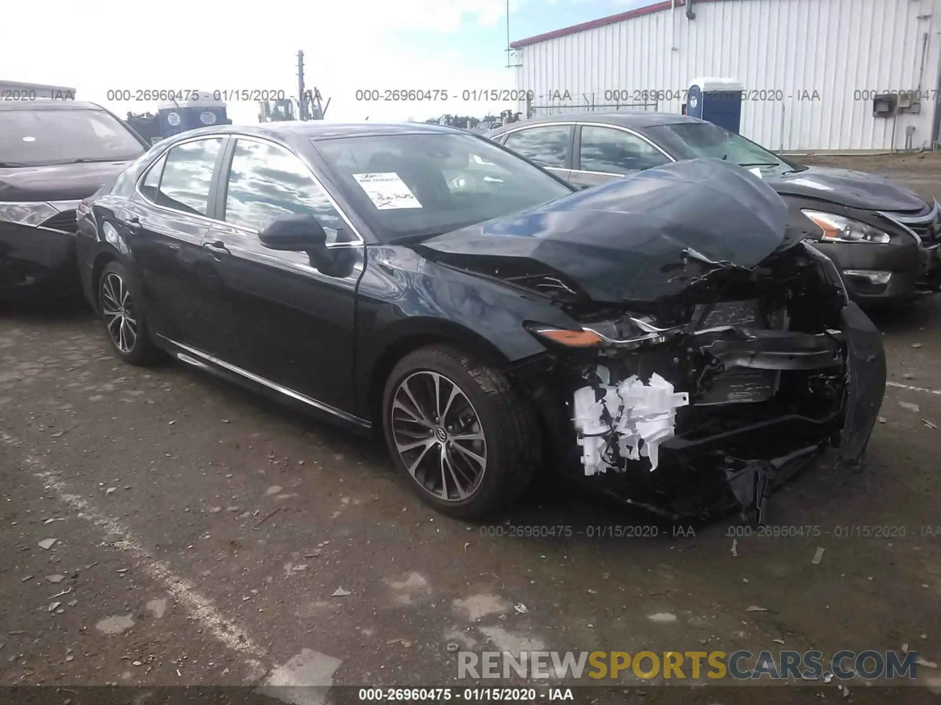 1 Photograph of a damaged car 4T1B11HK0KU266790 TOYOTA CAMRY 2019