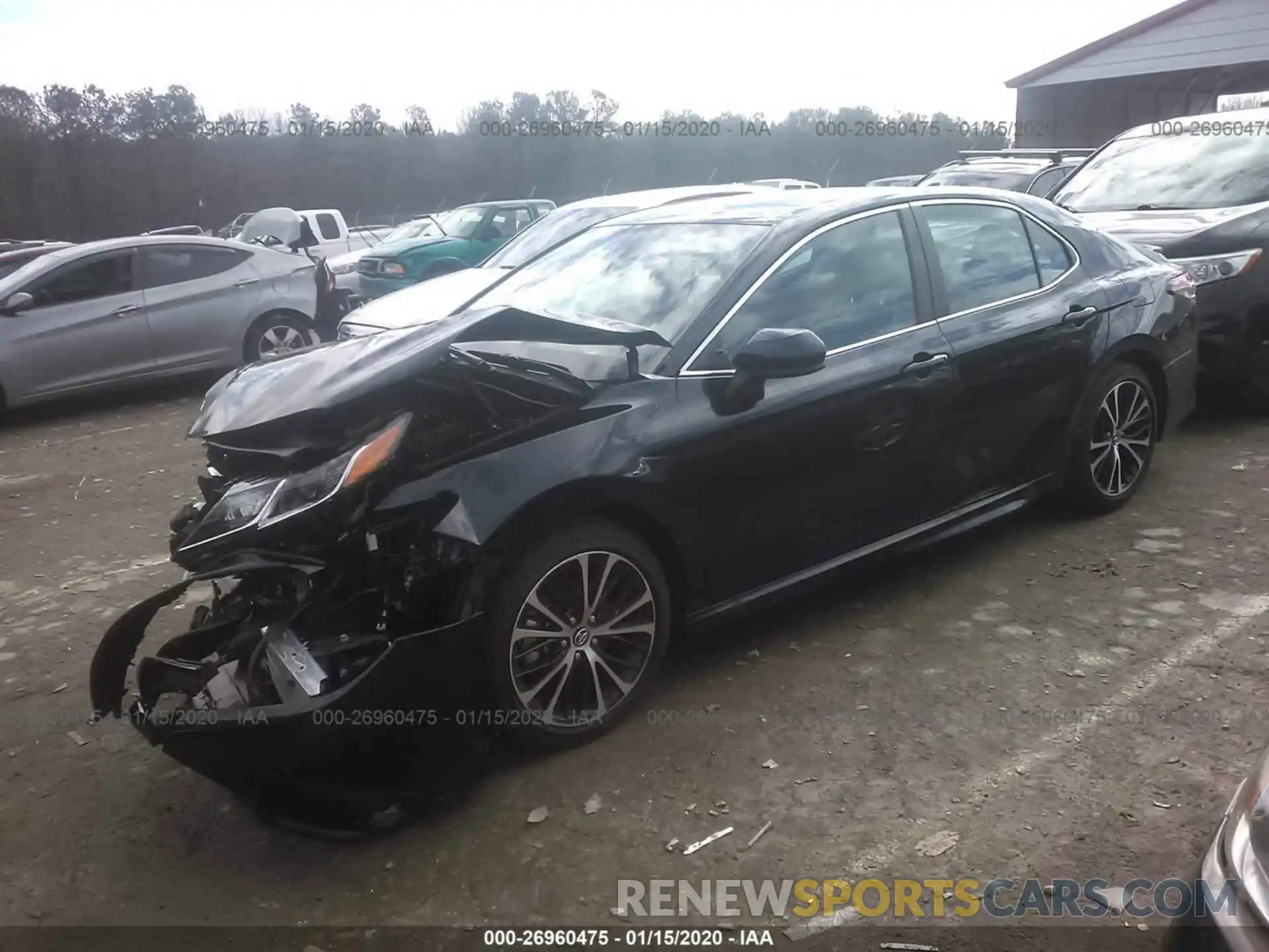 2 Photograph of a damaged car 4T1B11HK0KU266790 TOYOTA CAMRY 2019