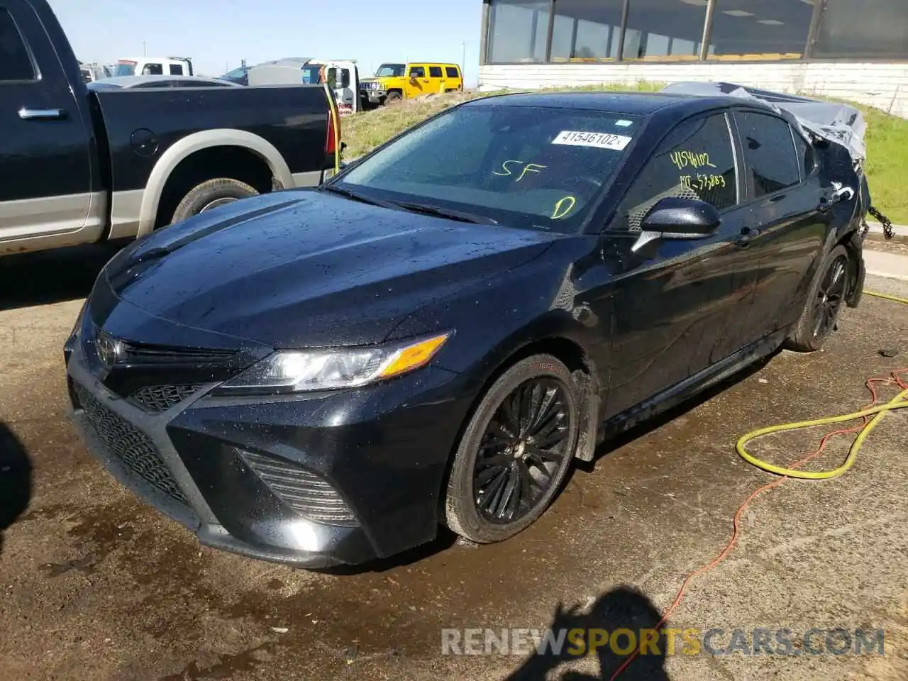 2 Photograph of a damaged car 4T1B11HK0KU266806 TOYOTA CAMRY 2019