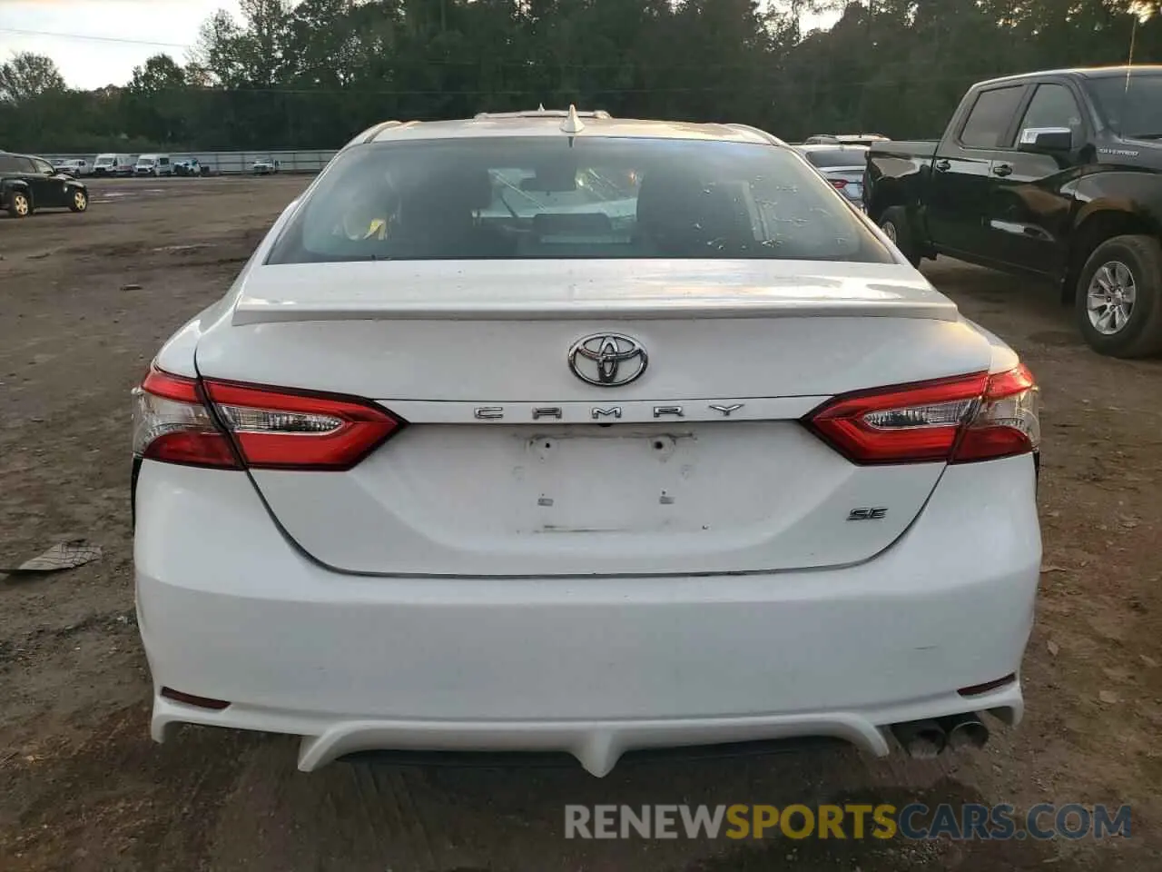 6 Photograph of a damaged car 4T1B11HK0KU272749 TOYOTA CAMRY 2019
