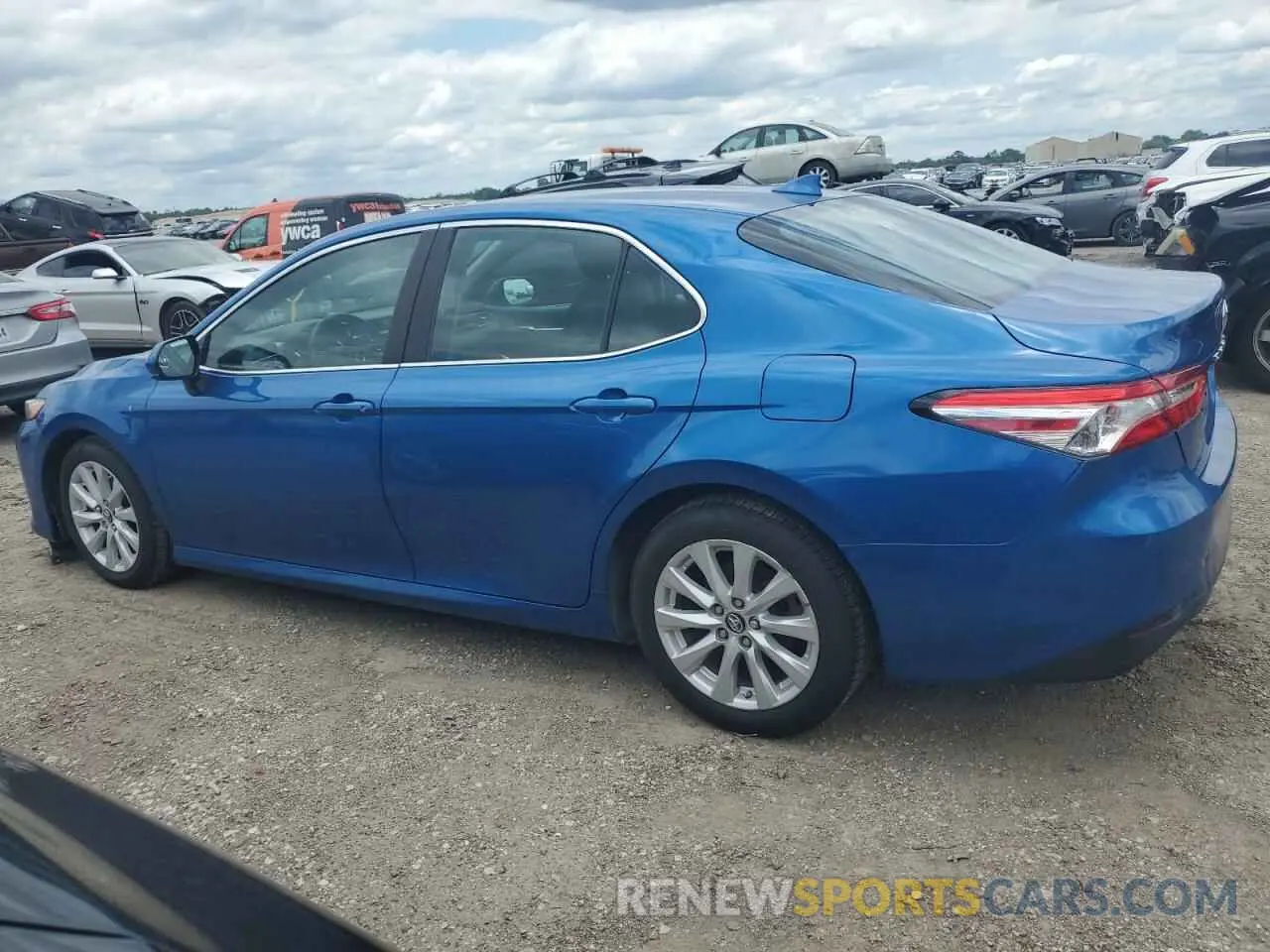 2 Photograph of a damaged car 4T1B11HK0KU274307 TOYOTA CAMRY 2019