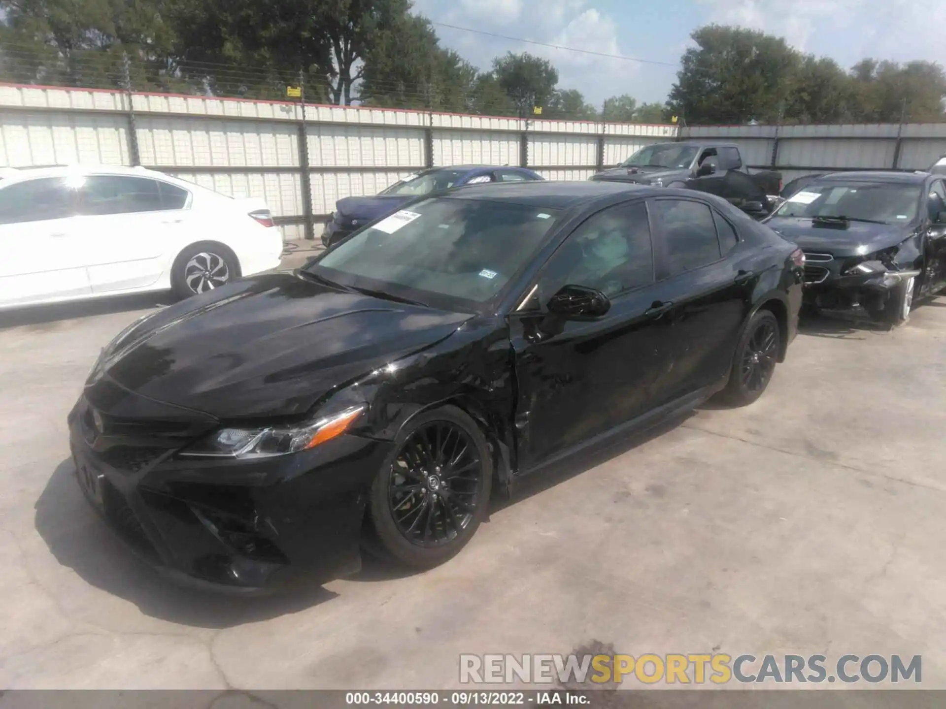 2 Photograph of a damaged car 4T1B11HK0KU274355 TOYOTA CAMRY 2019