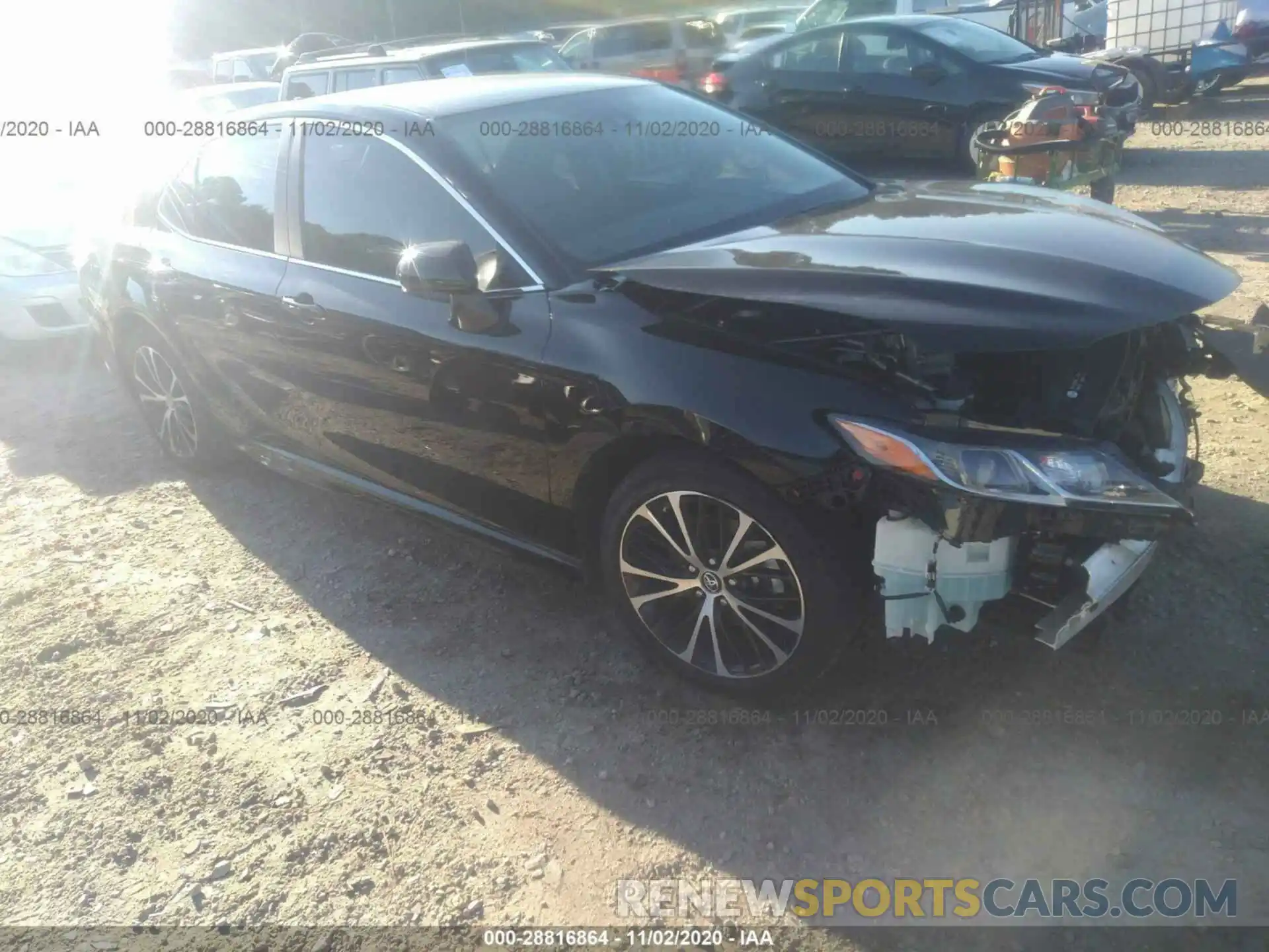 1 Photograph of a damaged car 4T1B11HK0KU276574 TOYOTA CAMRY 2019