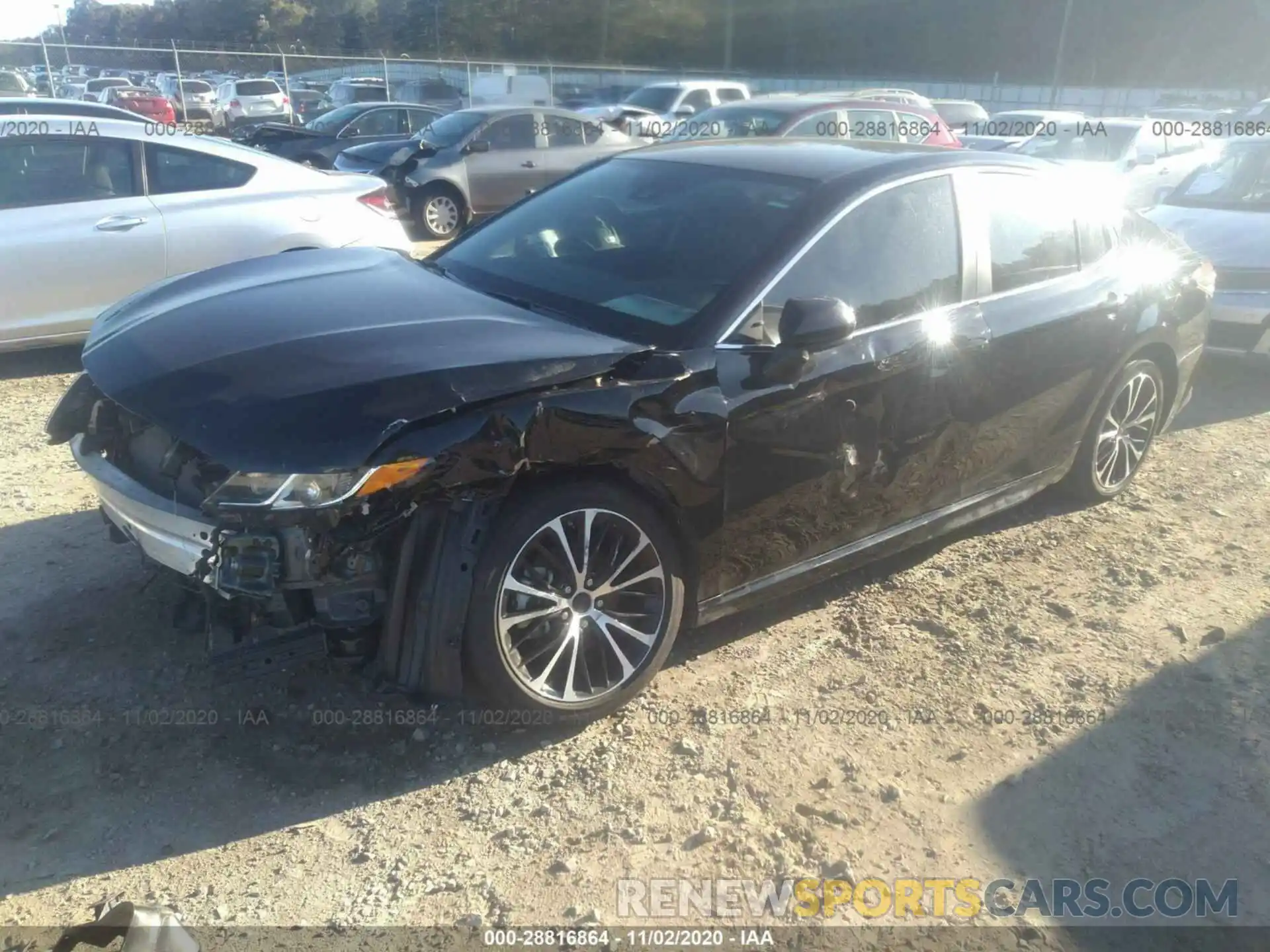 2 Photograph of a damaged car 4T1B11HK0KU276574 TOYOTA CAMRY 2019