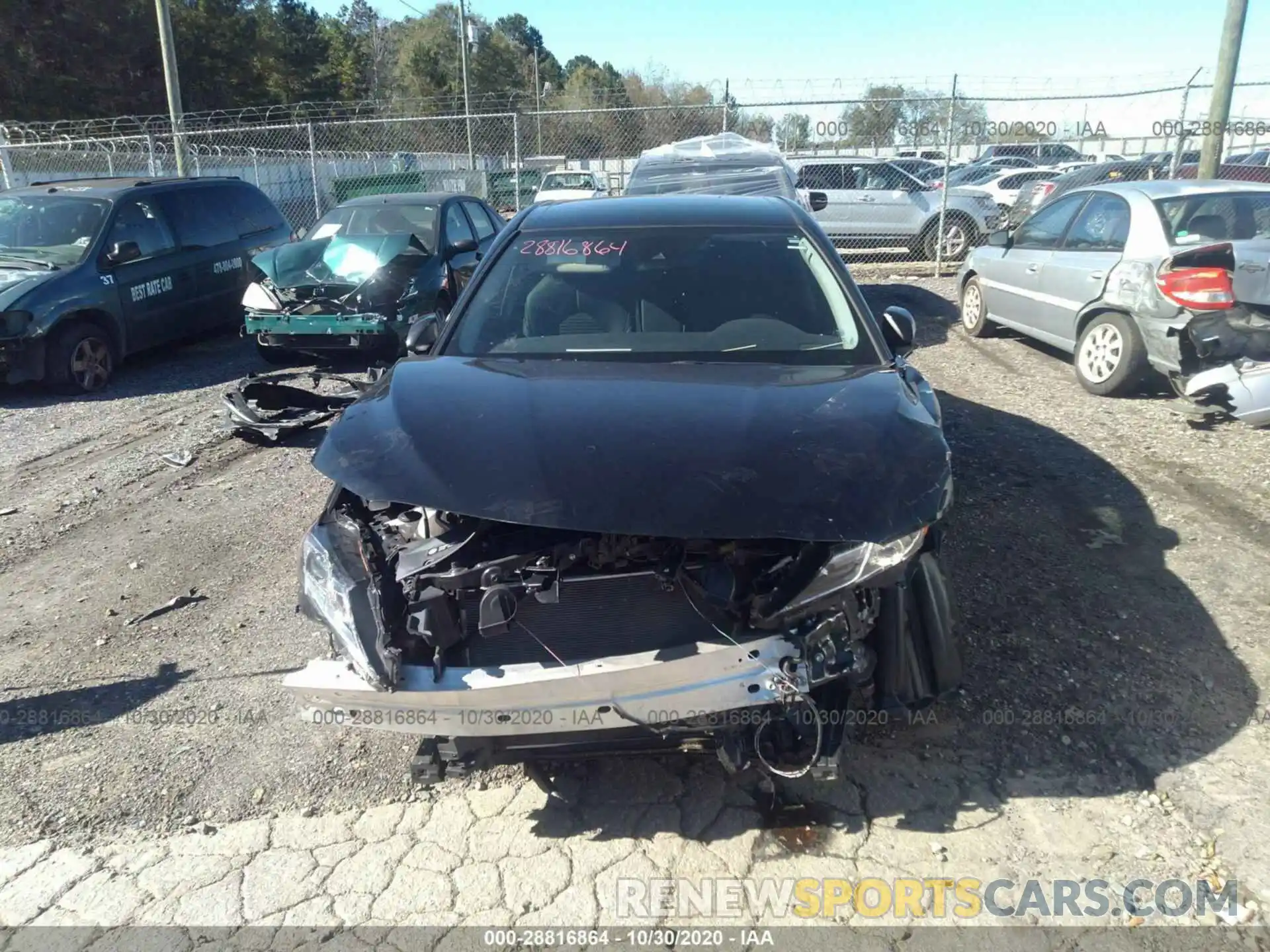 6 Photograph of a damaged car 4T1B11HK0KU276574 TOYOTA CAMRY 2019