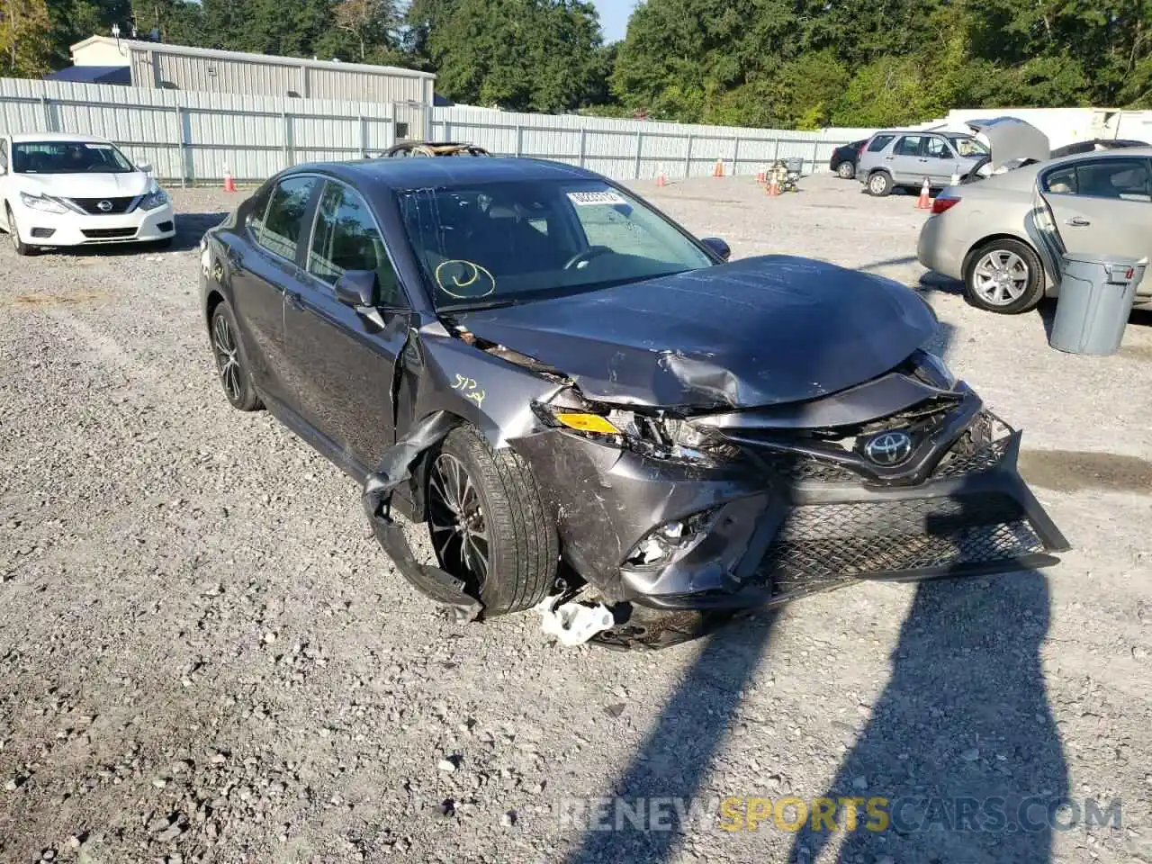 1 Photograph of a damaged car 4T1B11HK0KU277062 TOYOTA CAMRY 2019