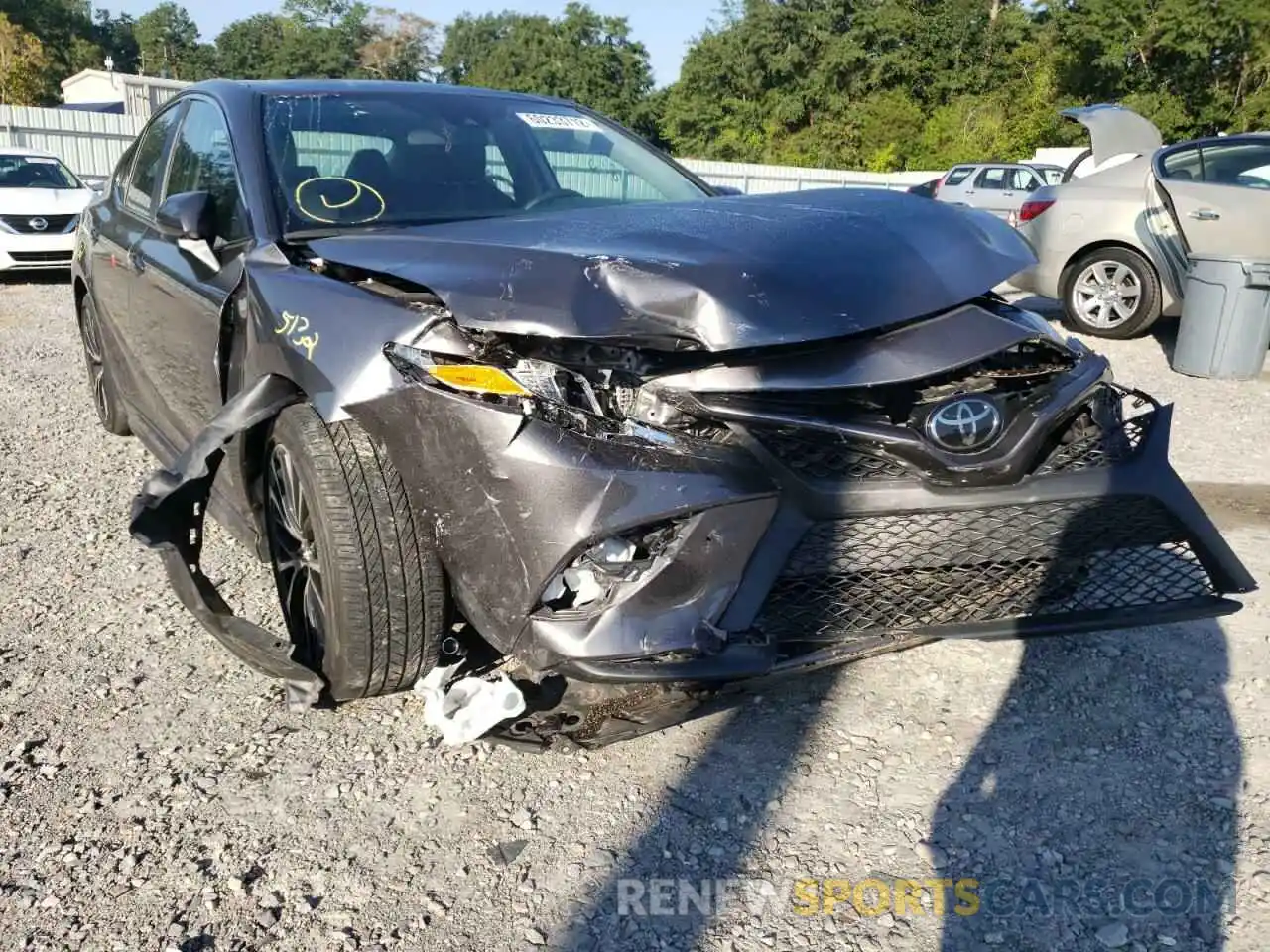 9 Photograph of a damaged car 4T1B11HK0KU277062 TOYOTA CAMRY 2019