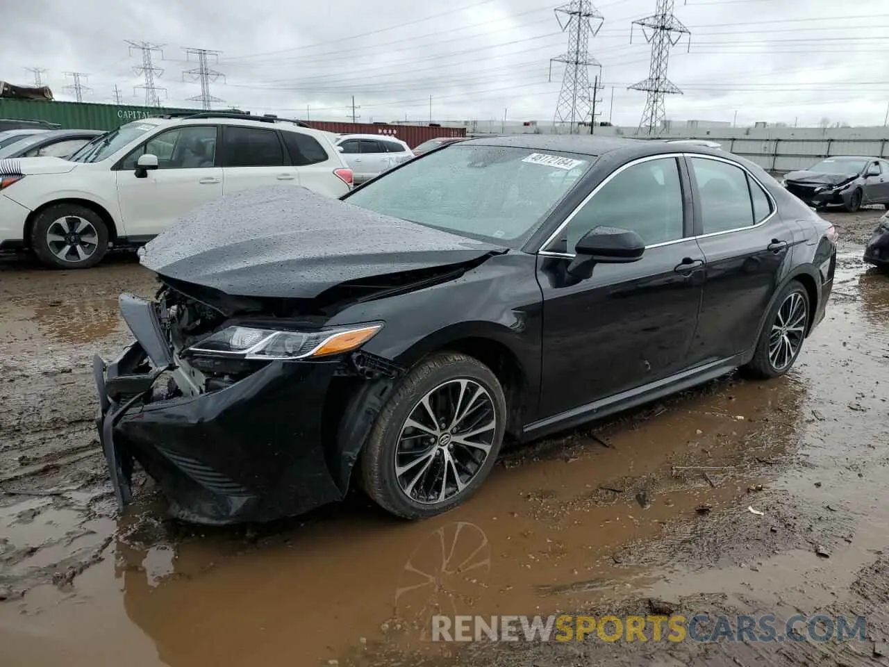 1 Photograph of a damaged car 4T1B11HK0KU279992 TOYOTA CAMRY 2019
