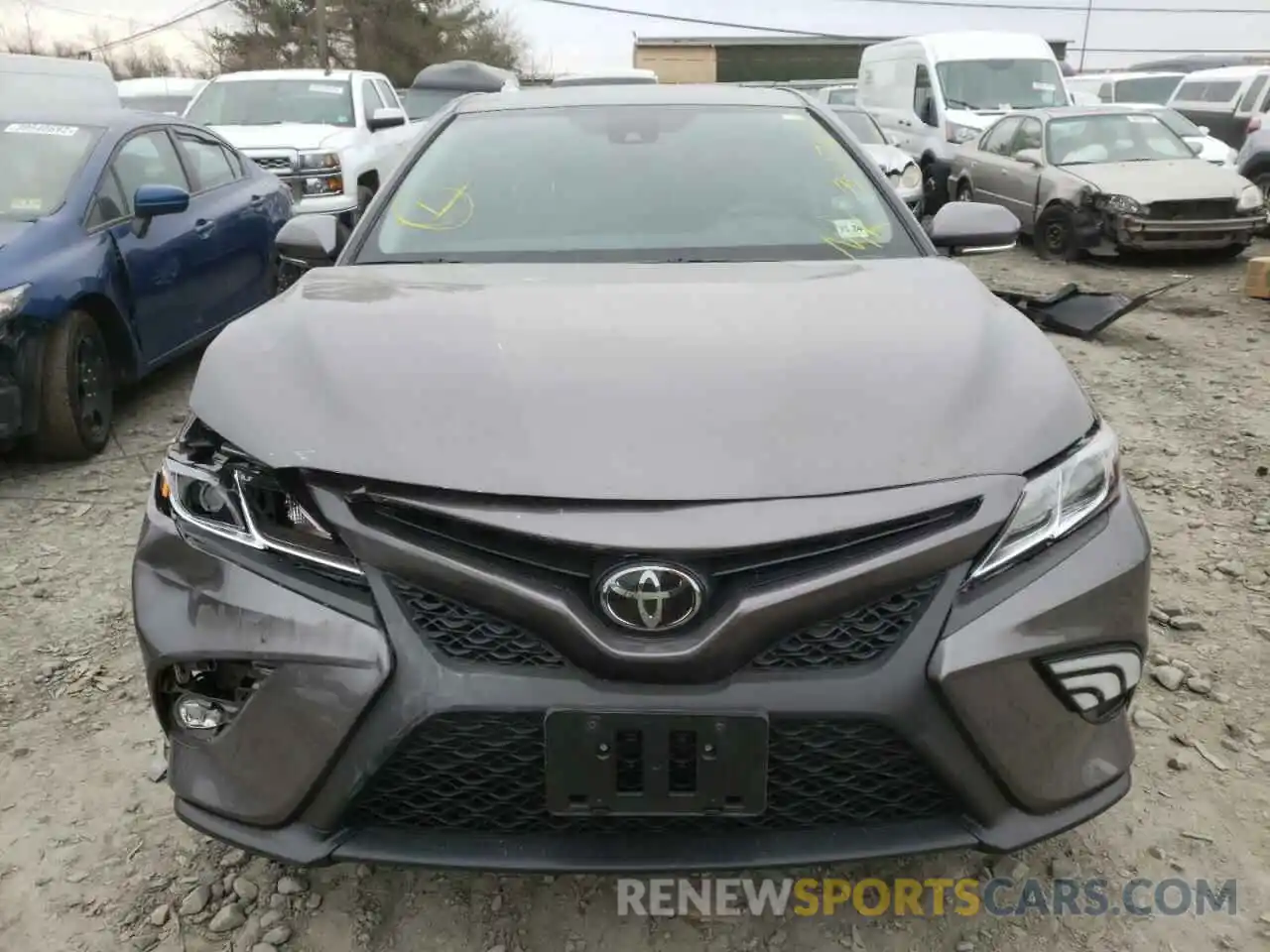 7 Photograph of a damaged car 4T1B11HK0KU280186 TOYOTA CAMRY 2019