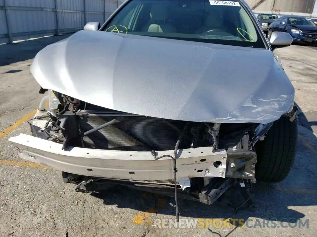 9 Photograph of a damaged car 4T1B11HK0KU280978 TOYOTA CAMRY 2019