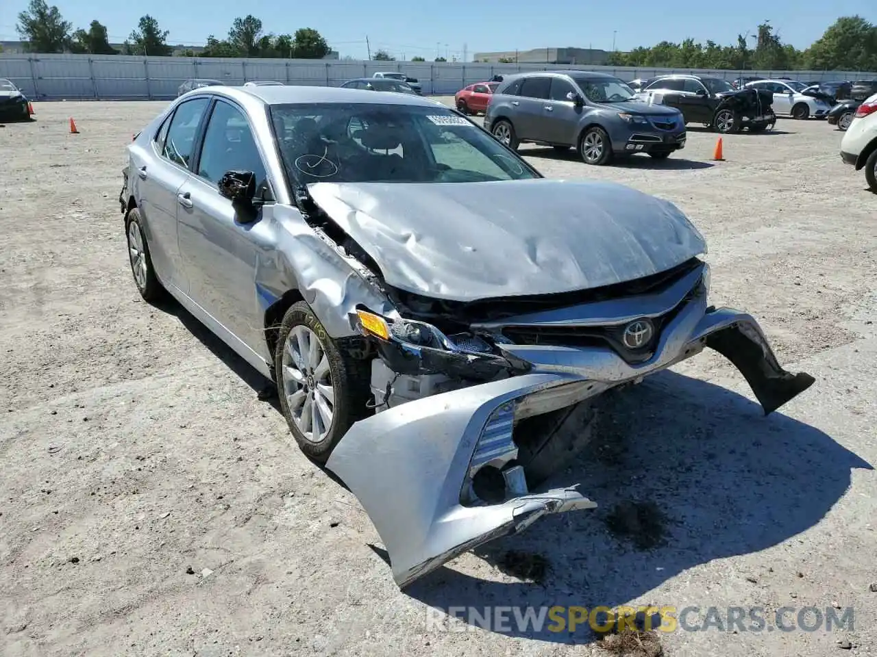 1 Photograph of a damaged car 4T1B11HK0KU682368 TOYOTA CAMRY 2019