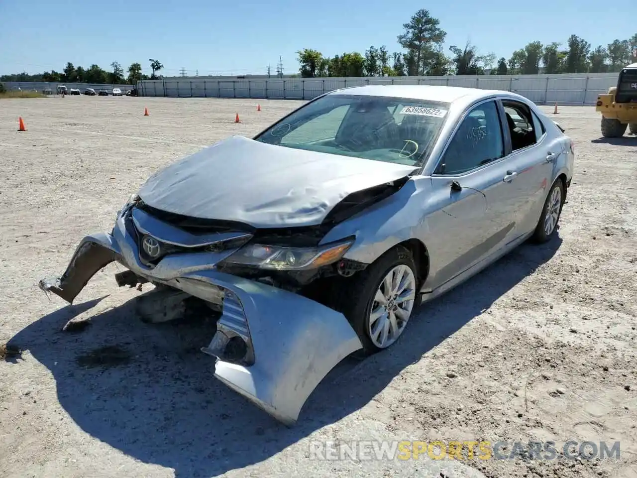 2 Photograph of a damaged car 4T1B11HK0KU682368 TOYOTA CAMRY 2019