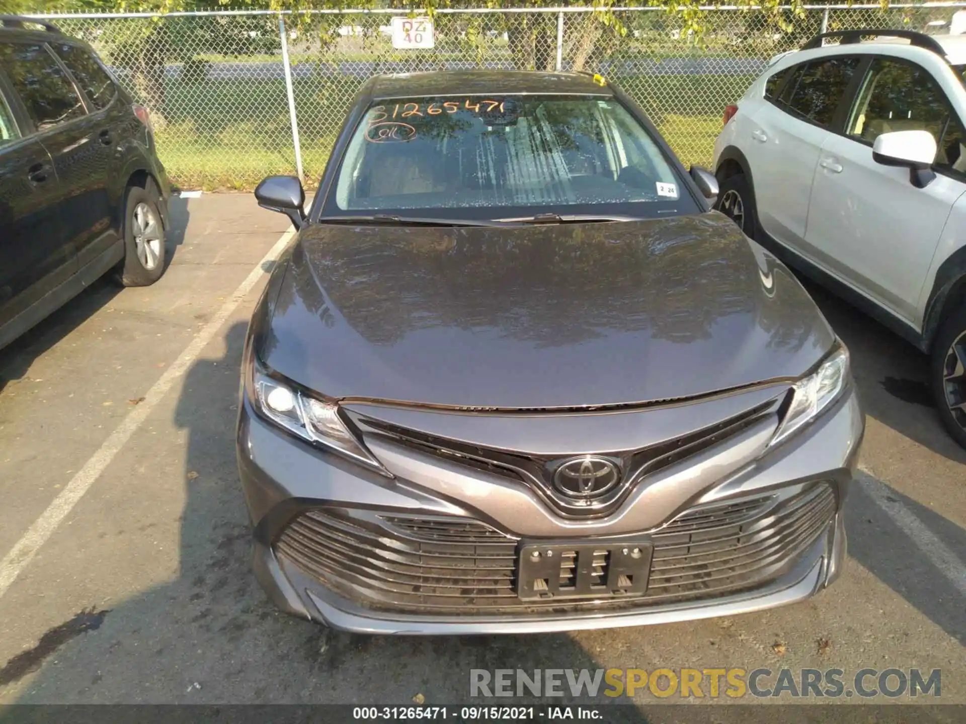 6 Photograph of a damaged car 4T1B11HK0KU686470 TOYOTA CAMRY 2019