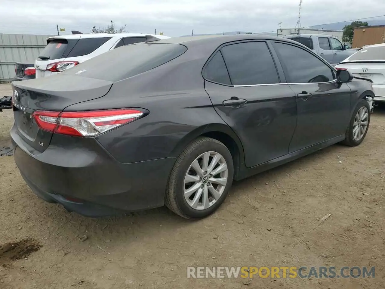 3 Photograph of a damaged car 4T1B11HK0KU687263 TOYOTA CAMRY 2019