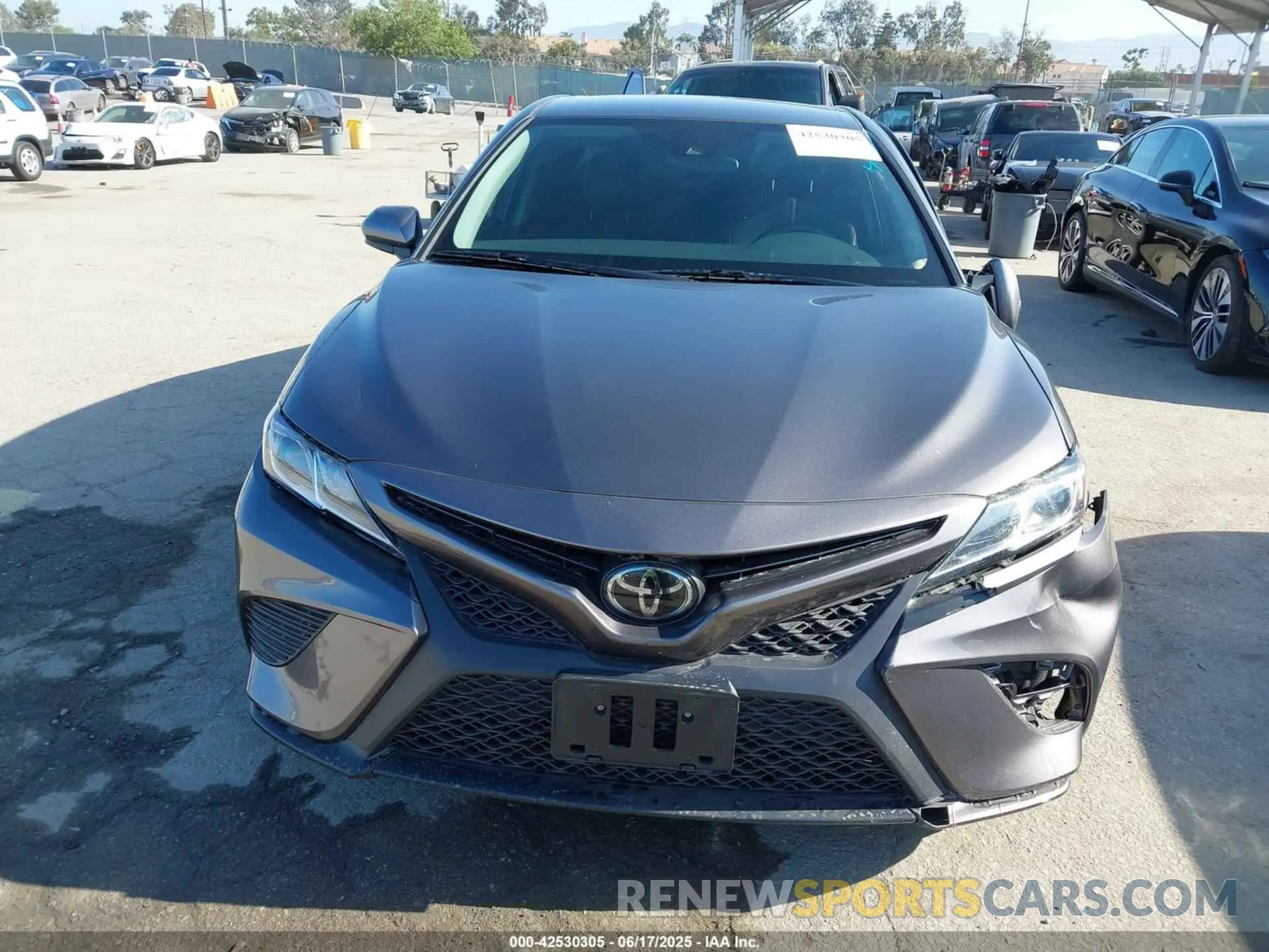 12 Photograph of a damaged car 4T1B11HK0KU687618 TOYOTA CAMRY 2019