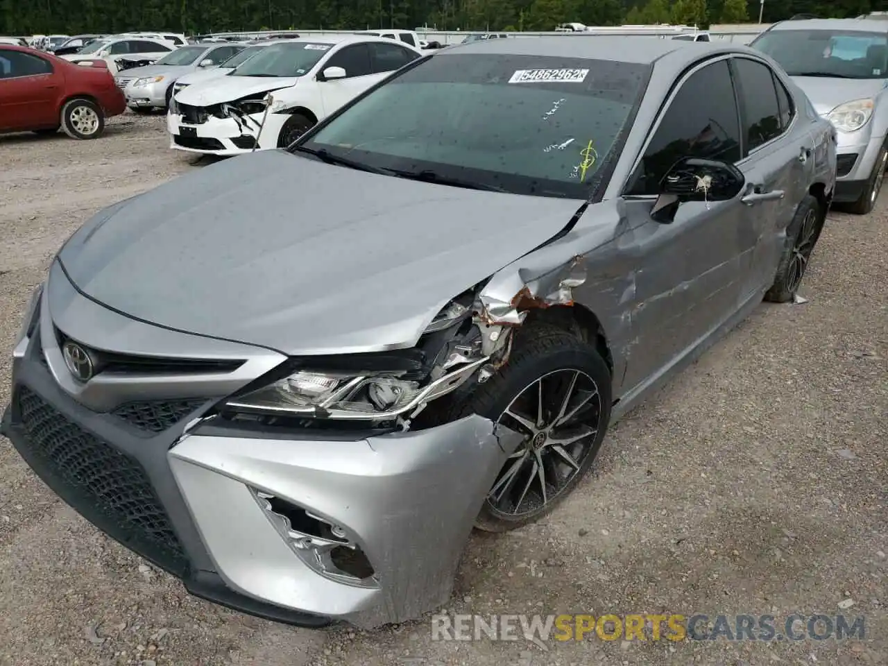 2 Photograph of a damaged car 4T1B11HK0KU688106 TOYOTA CAMRY 2019