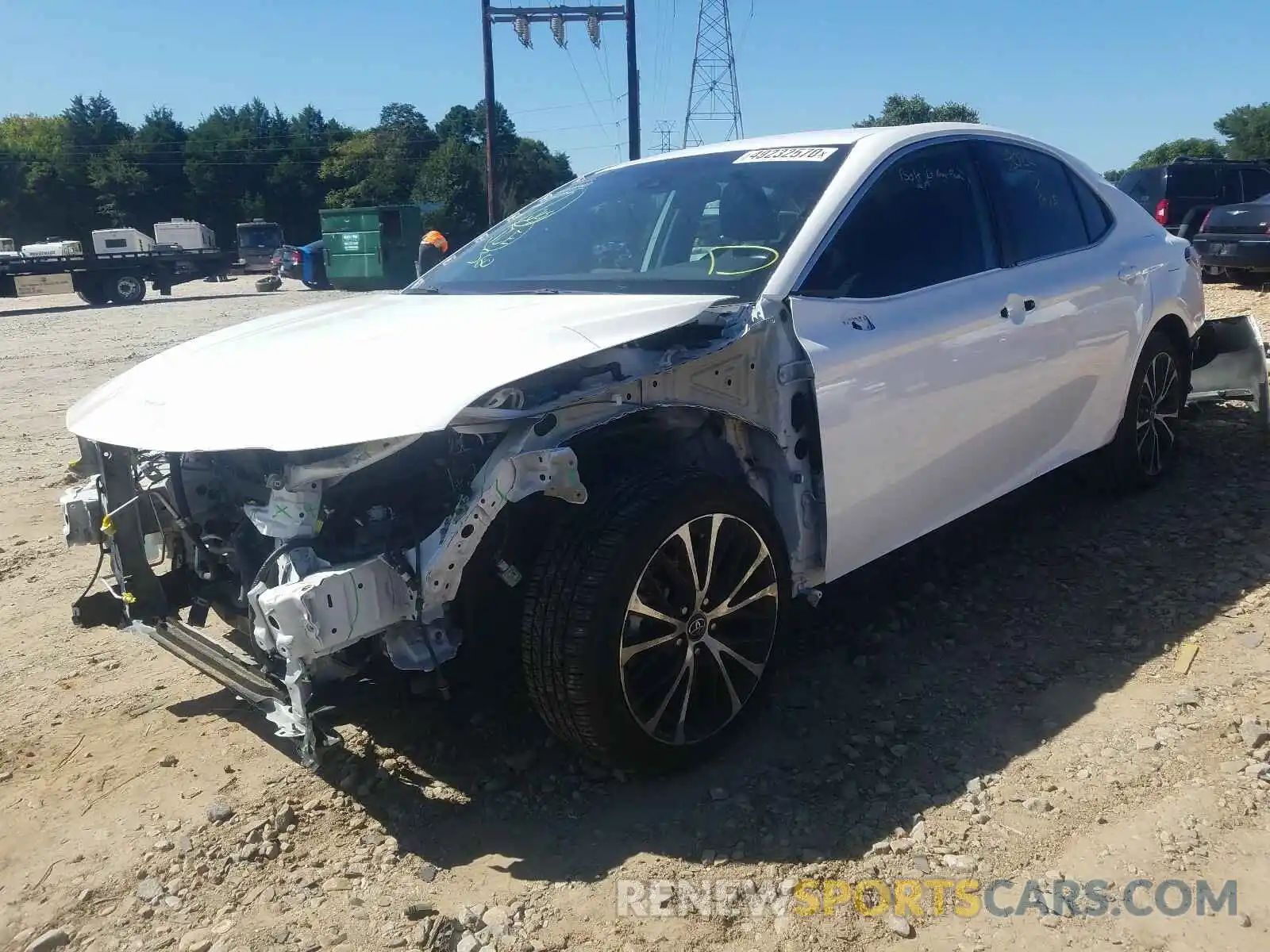 2 Photograph of a damaged car 4T1B11HK0KU689174 TOYOTA CAMRY 2019