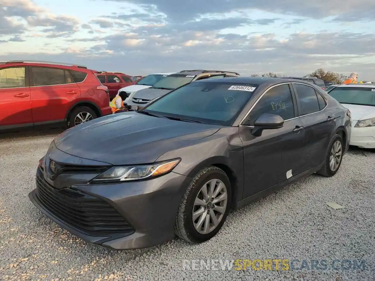 2 Photograph of a damaged car 4T1B11HK0KU692639 TOYOTA CAMRY 2019