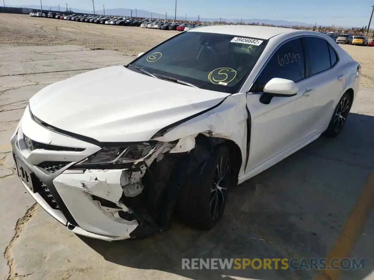 2 Photograph of a damaged car 4T1B11HK0KU698778 TOYOTA CAMRY 2019