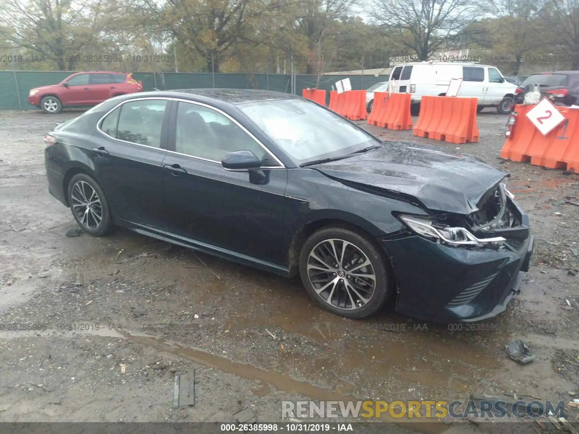 1 Photograph of a damaged car 4T1B11HK0KU701940 TOYOTA CAMRY 2019