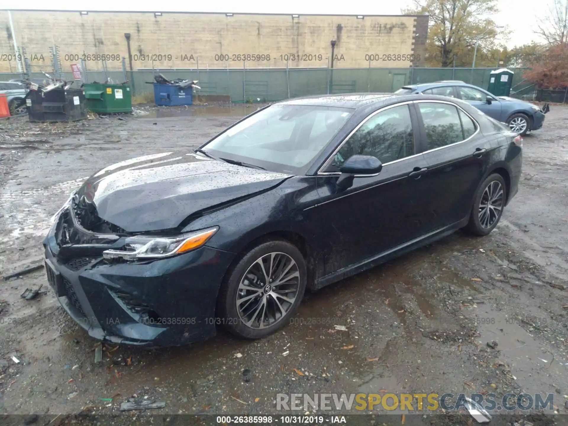 2 Photograph of a damaged car 4T1B11HK0KU701940 TOYOTA CAMRY 2019