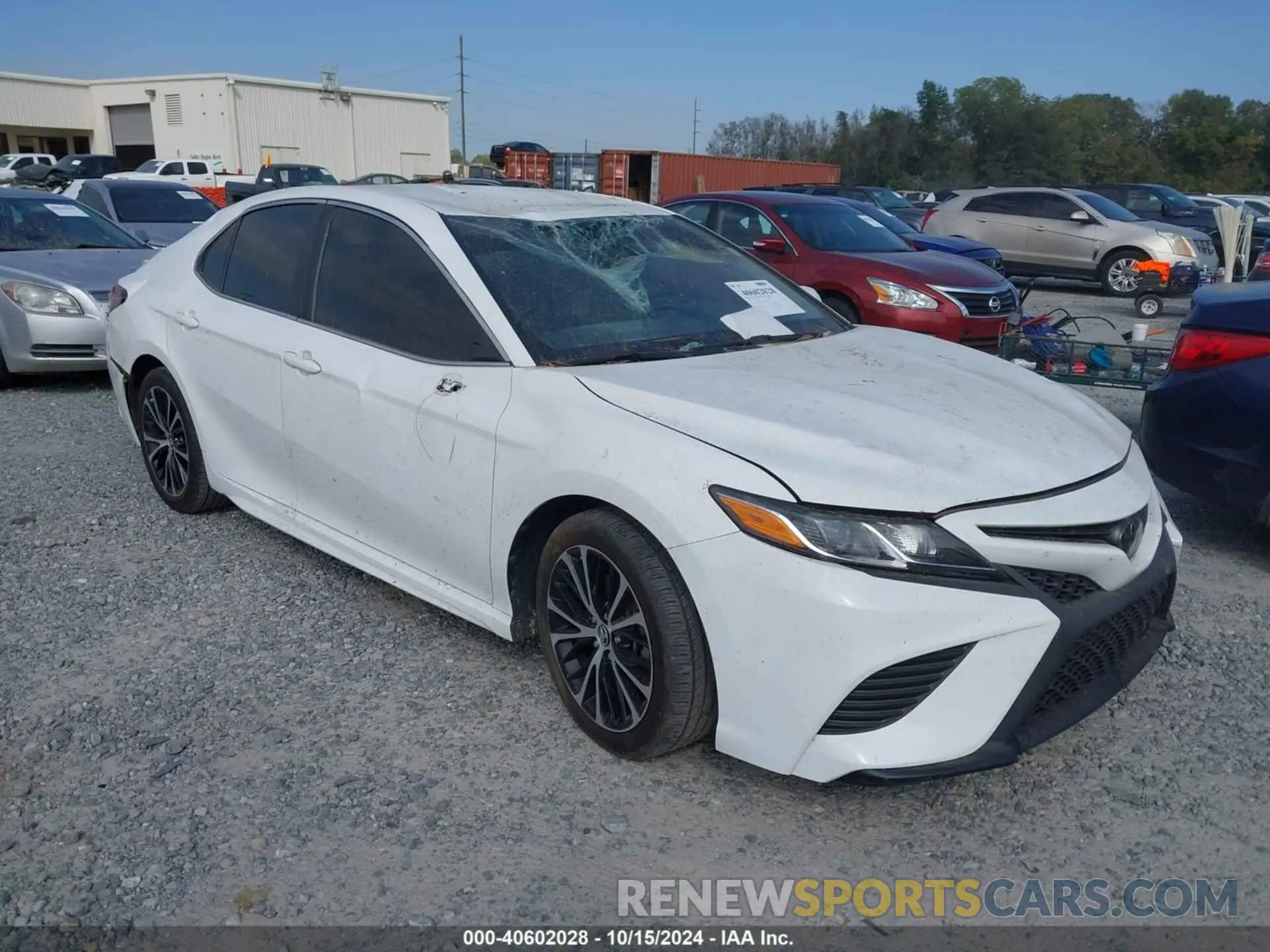 1 Photograph of a damaged car 4T1B11HK0KU702053 TOYOTA CAMRY 2019