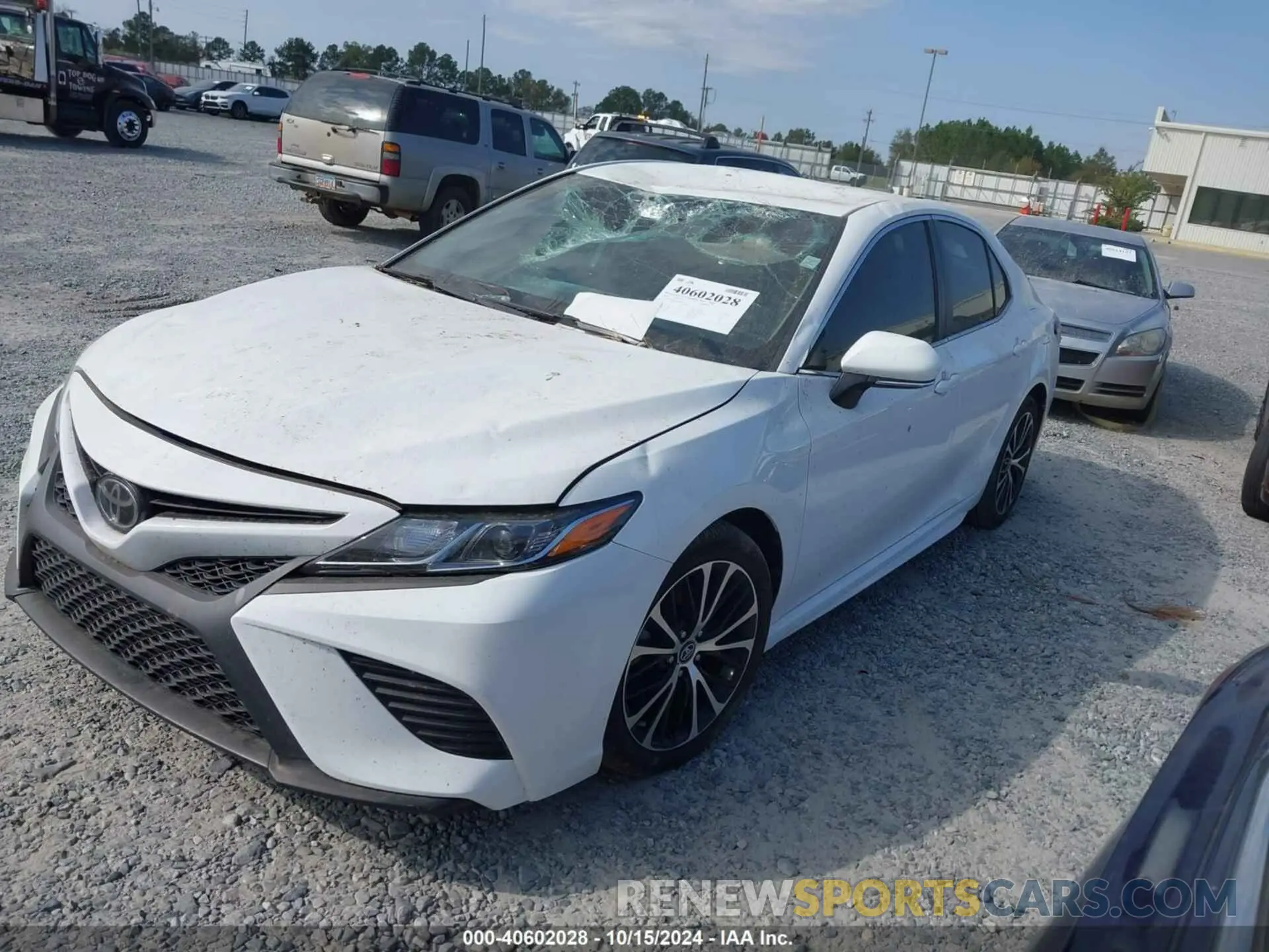 2 Photograph of a damaged car 4T1B11HK0KU702053 TOYOTA CAMRY 2019