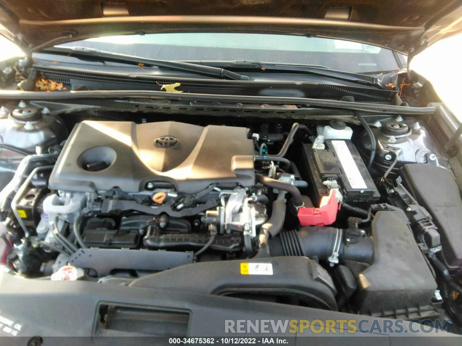 10 Photograph of a damaged car 4T1B11HK0KU703882 TOYOTA CAMRY 2019