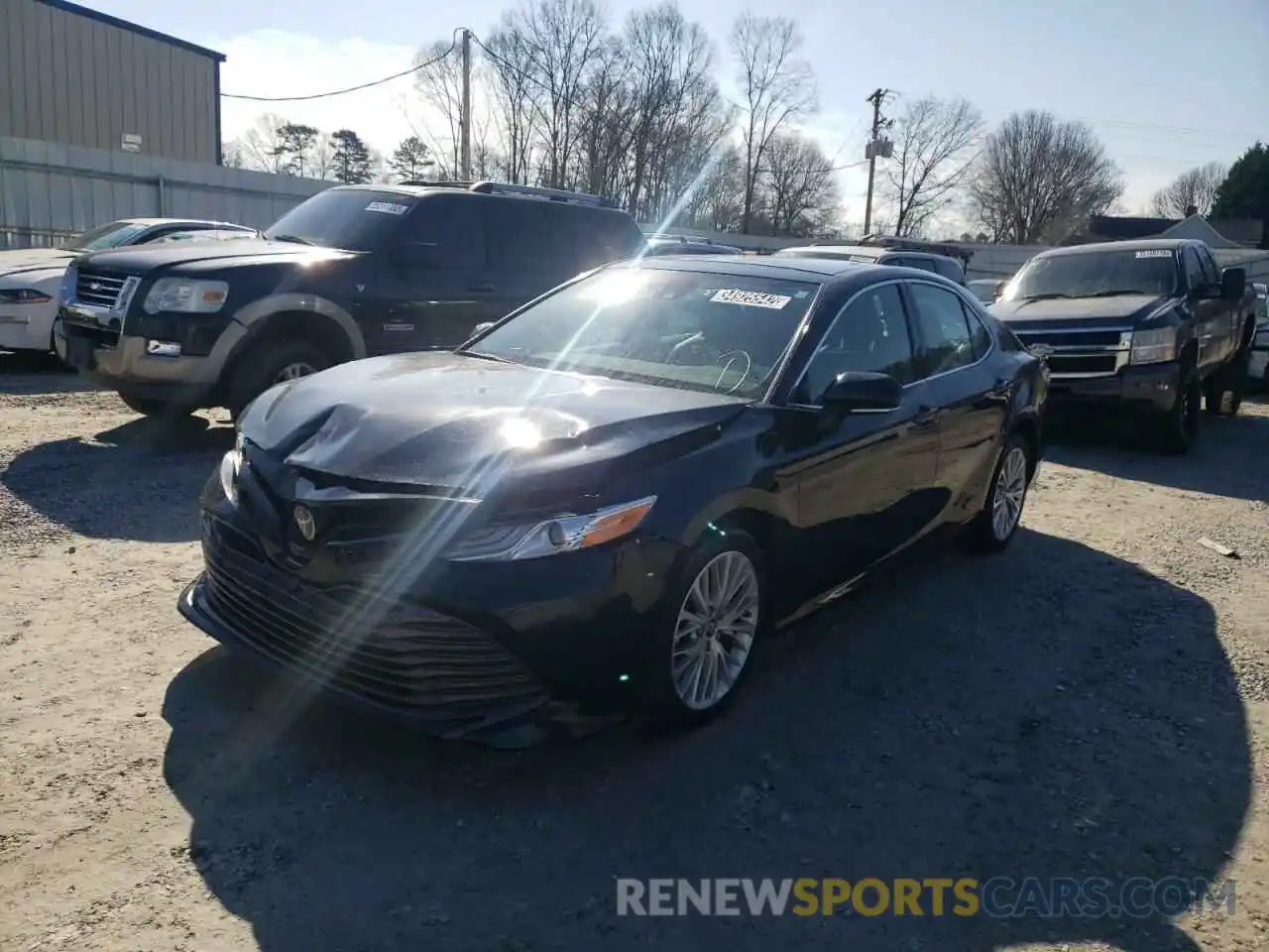 2 Photograph of a damaged car 4T1B11HK0KU705387 TOYOTA CAMRY 2019