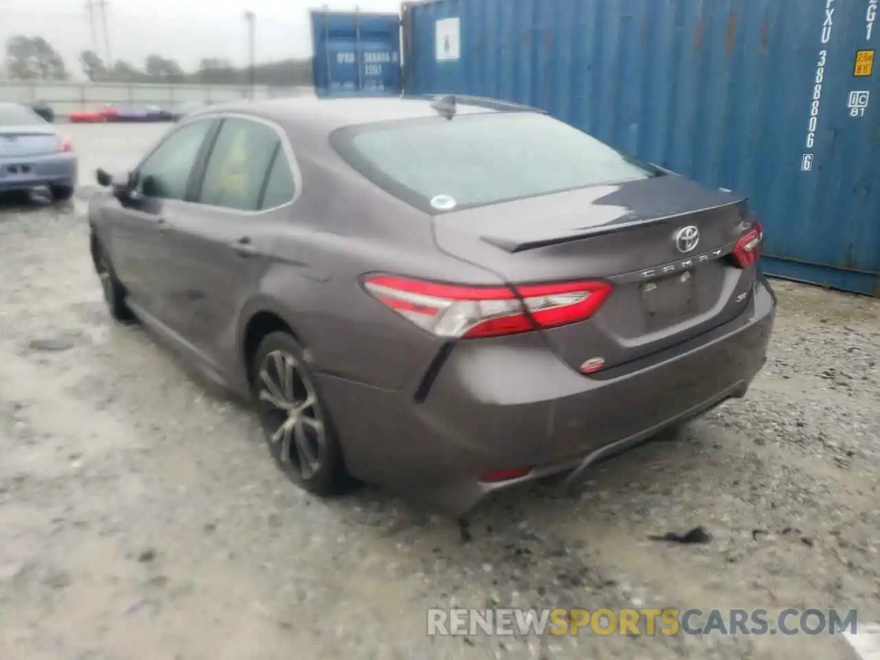 3 Photograph of a damaged car 4T1B11HK0KU705826 TOYOTA CAMRY 2019