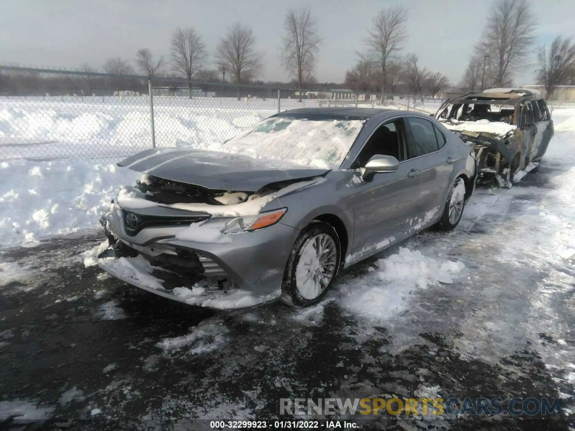 2 Photograph of a damaged car 4T1B11HK0KU707625 TOYOTA CAMRY 2019