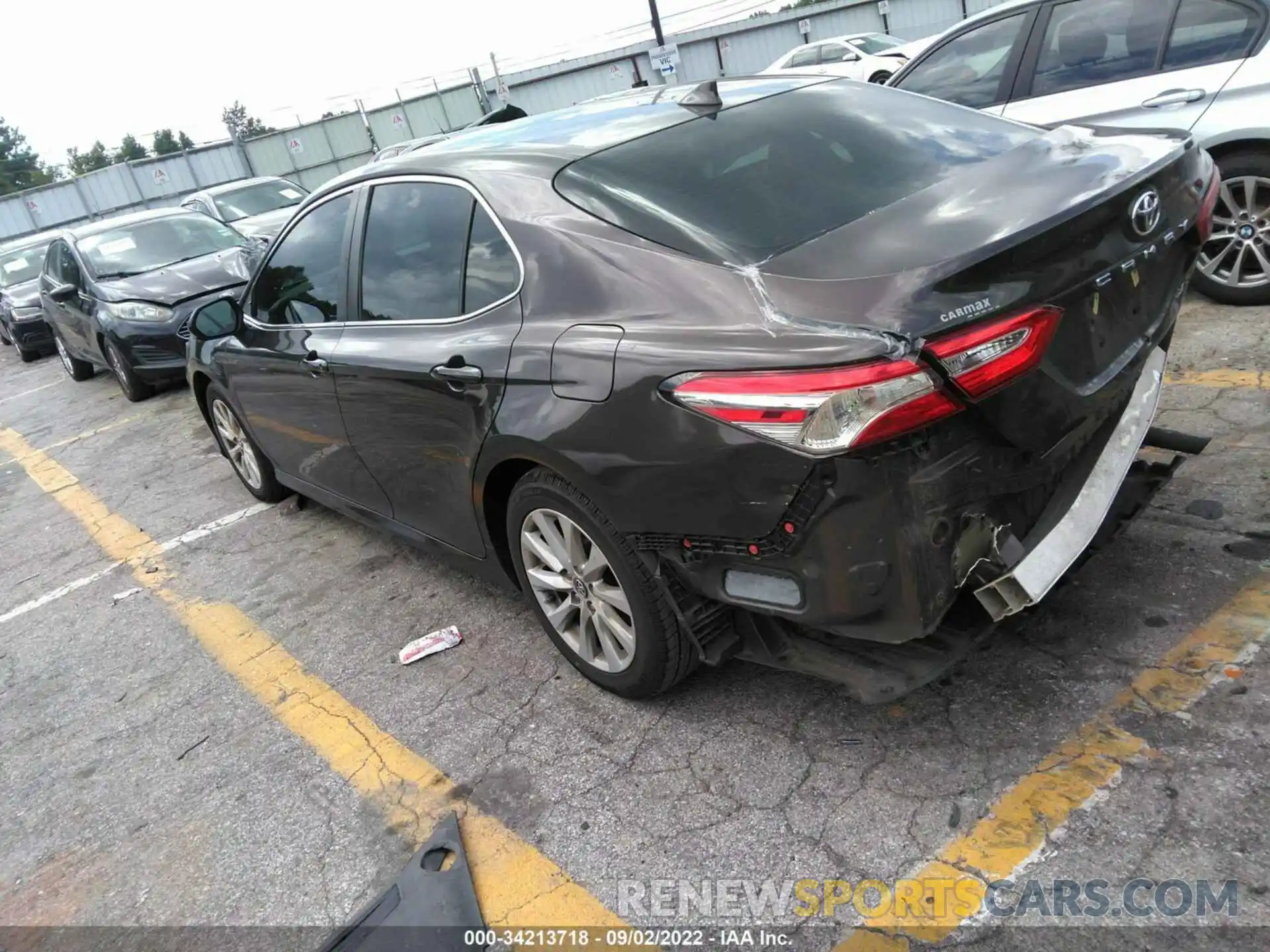 3 Photograph of a damaged car 4T1B11HK0KU711531 TOYOTA CAMRY 2019