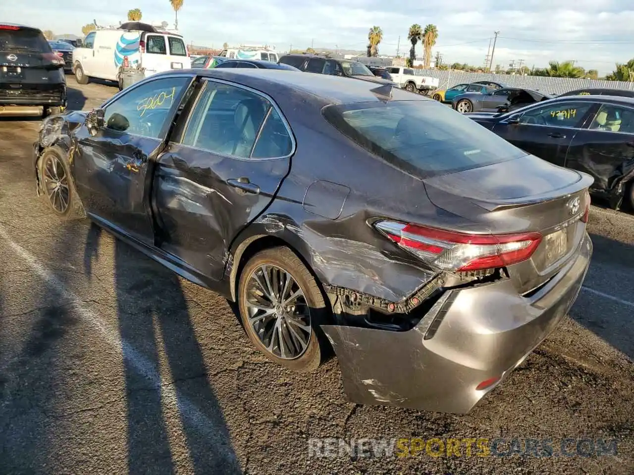 3 Photograph of a damaged car 4T1B11HK0KU713215 TOYOTA CAMRY 2019